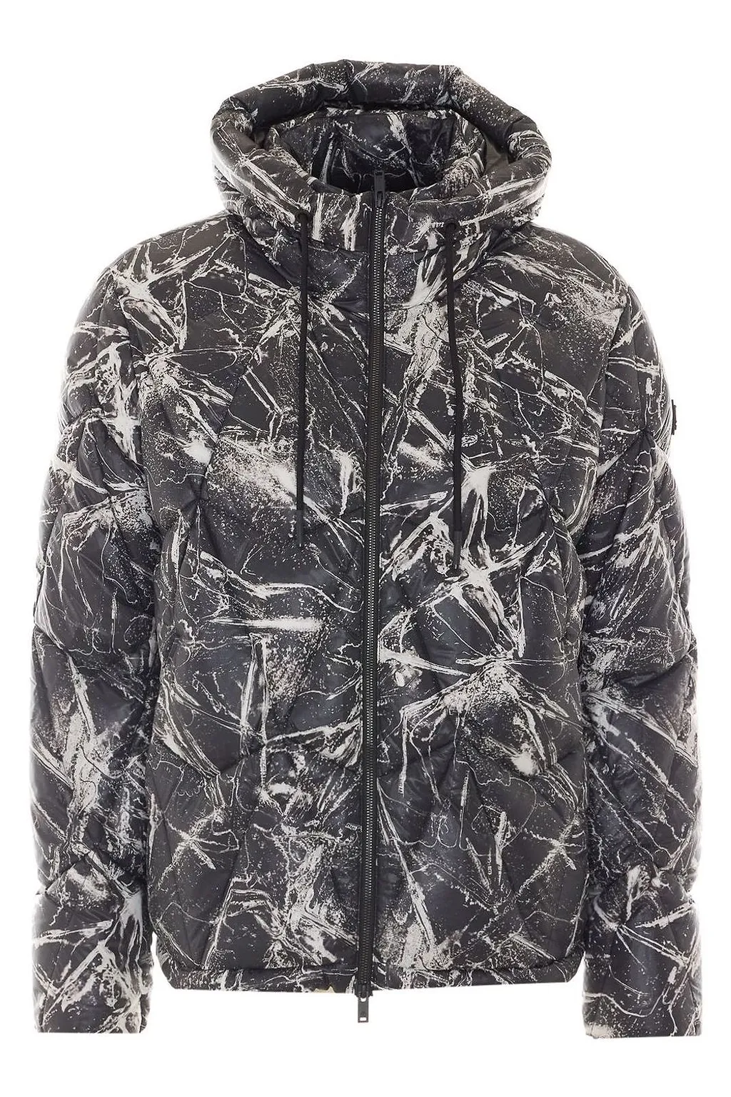 Moose Knuckles Printed Zipped Jacket
