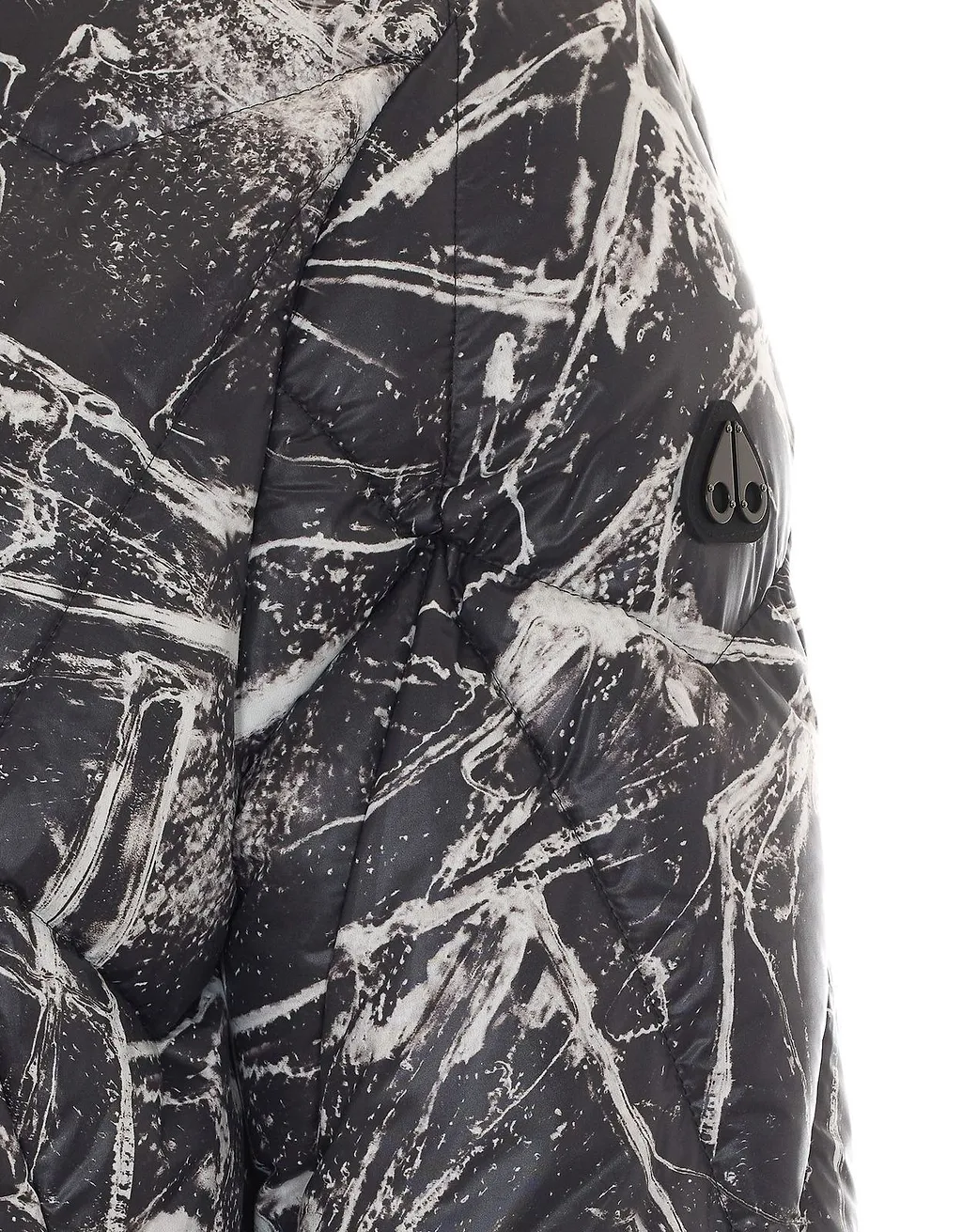 Moose Knuckles Printed Zipped Jacket