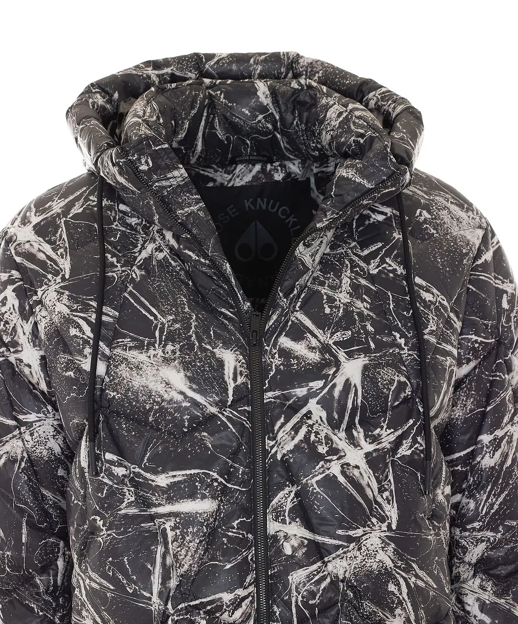 Moose Knuckles Printed Zipped Jacket