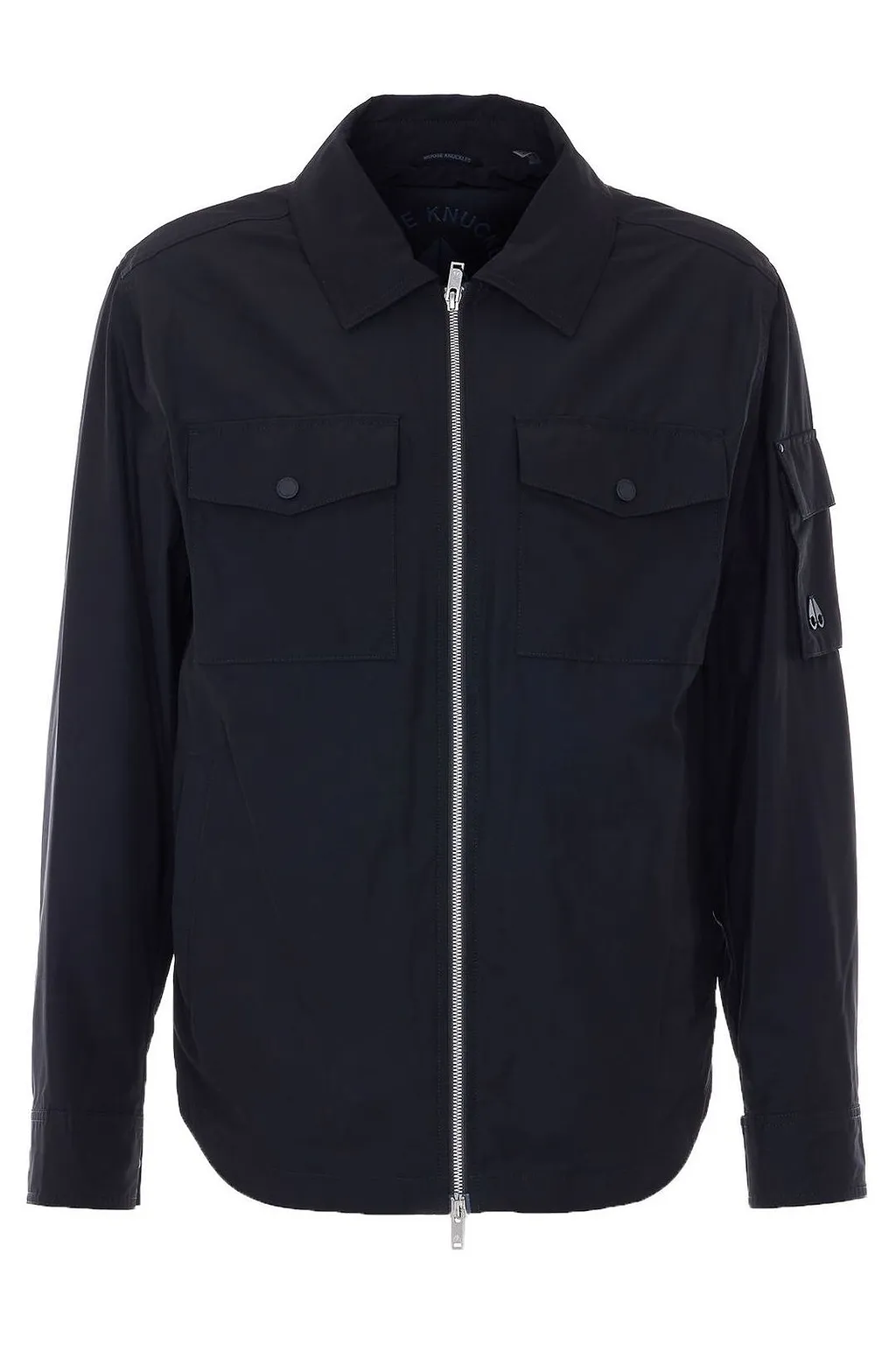 Moose Knuckles Collared Zip-Up Jacket