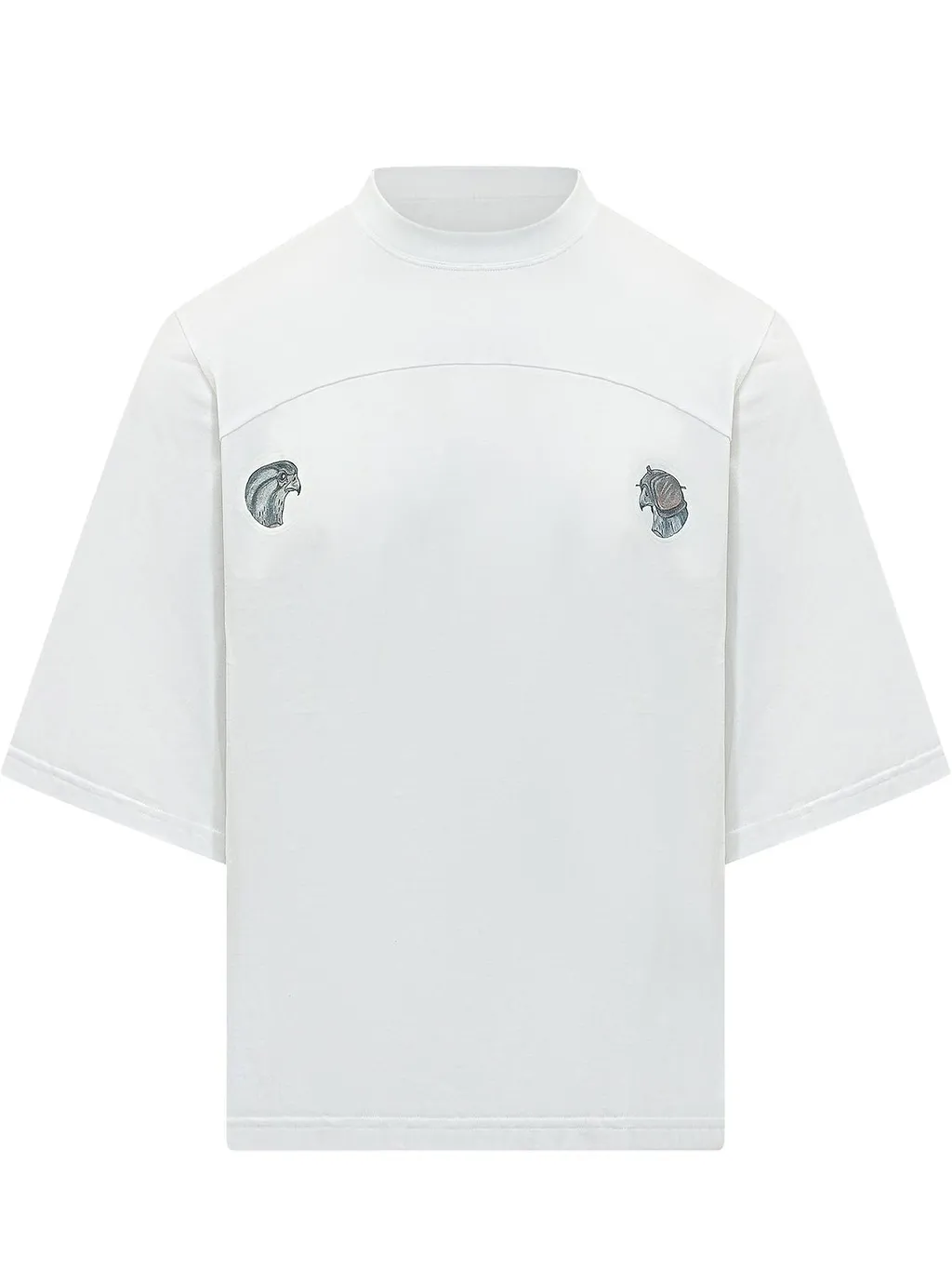 Mordecai Falcon Print Oversized T-Shirt