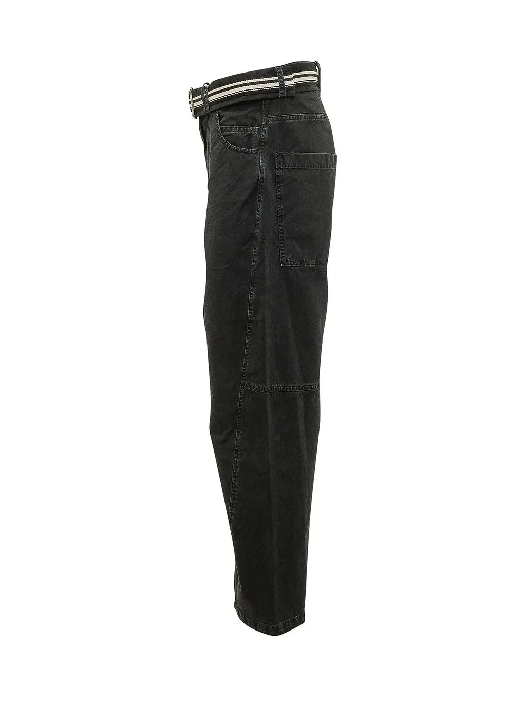 Mordecai Pocket Detail Straight-Leg Pants