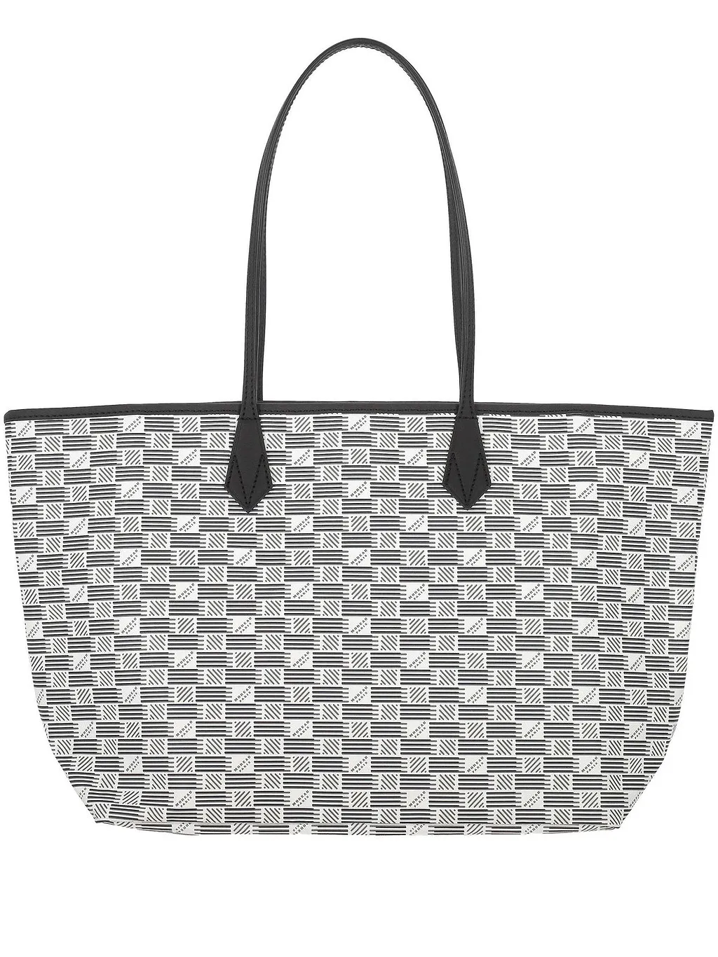 Geometric Print Tote Bag