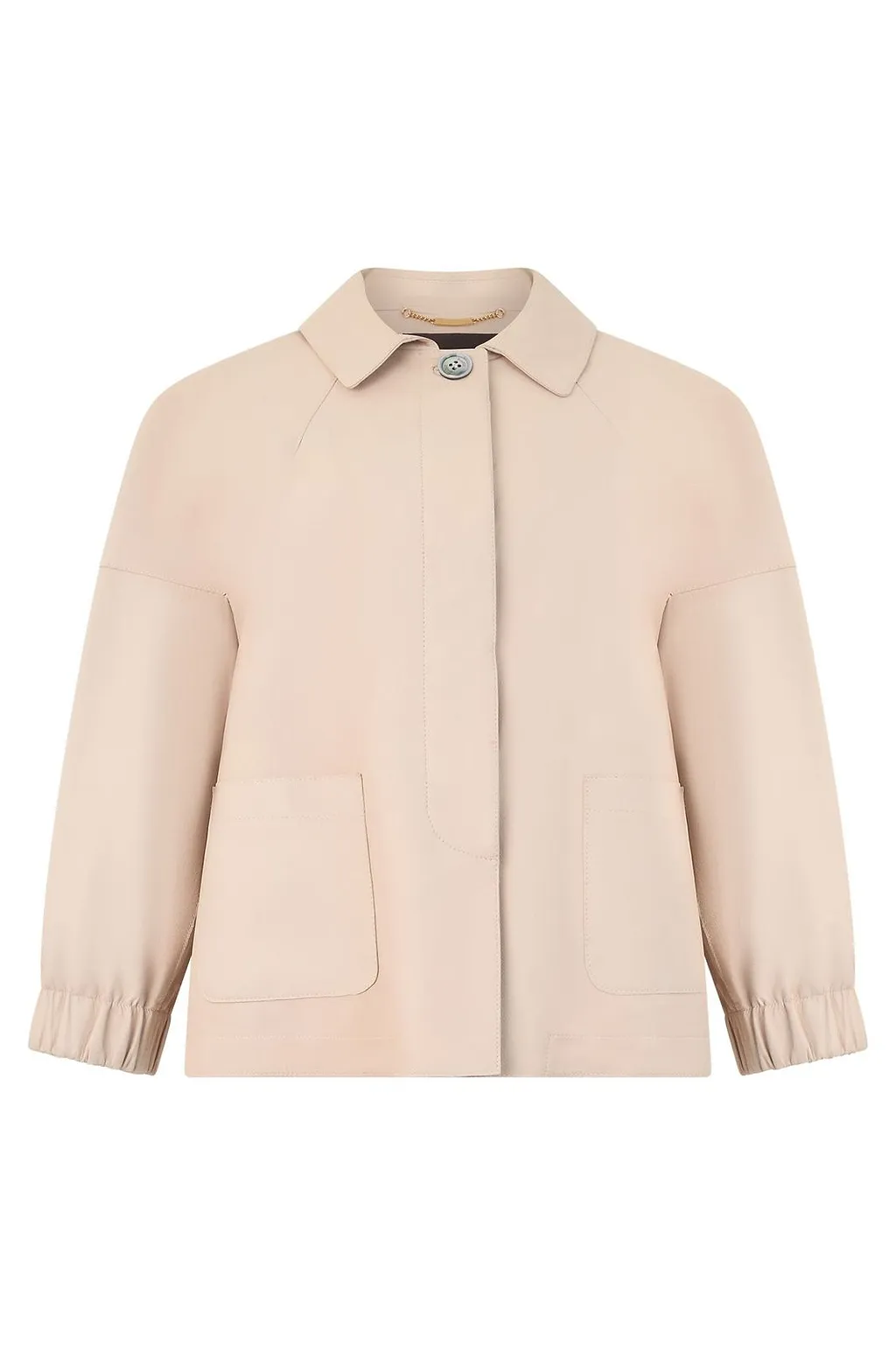 Nereida Buttoned Cropped Coat