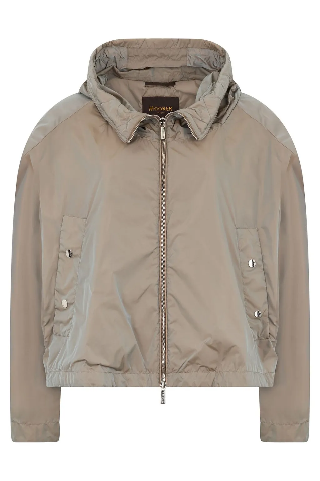 Moorer Ninfa Zip-Up Hooded Jacket