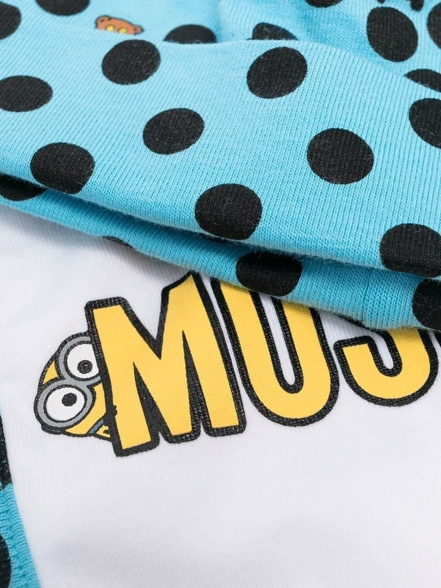 Moschino Baby Logo Print Infant Hat