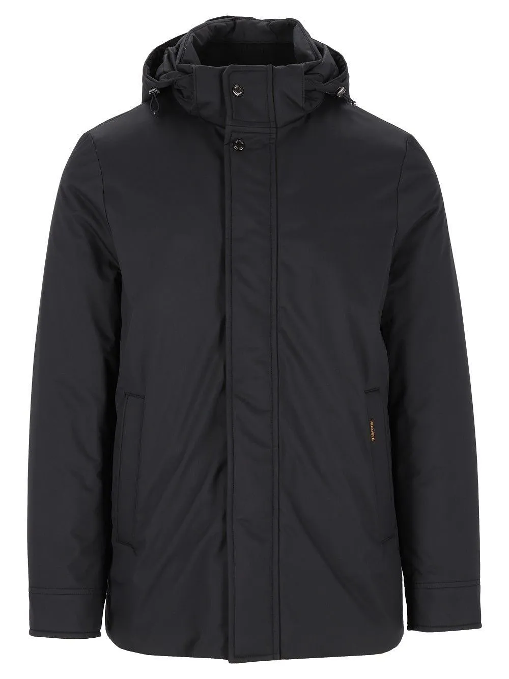Moorer Petrini Hooded Zip-Up Coat