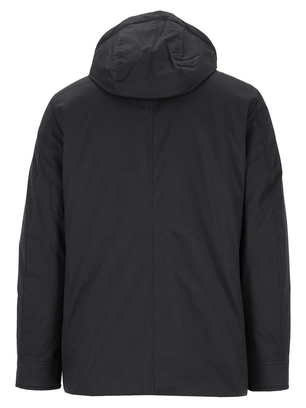 Moorer Petrini Hooded Zip-Up Coat