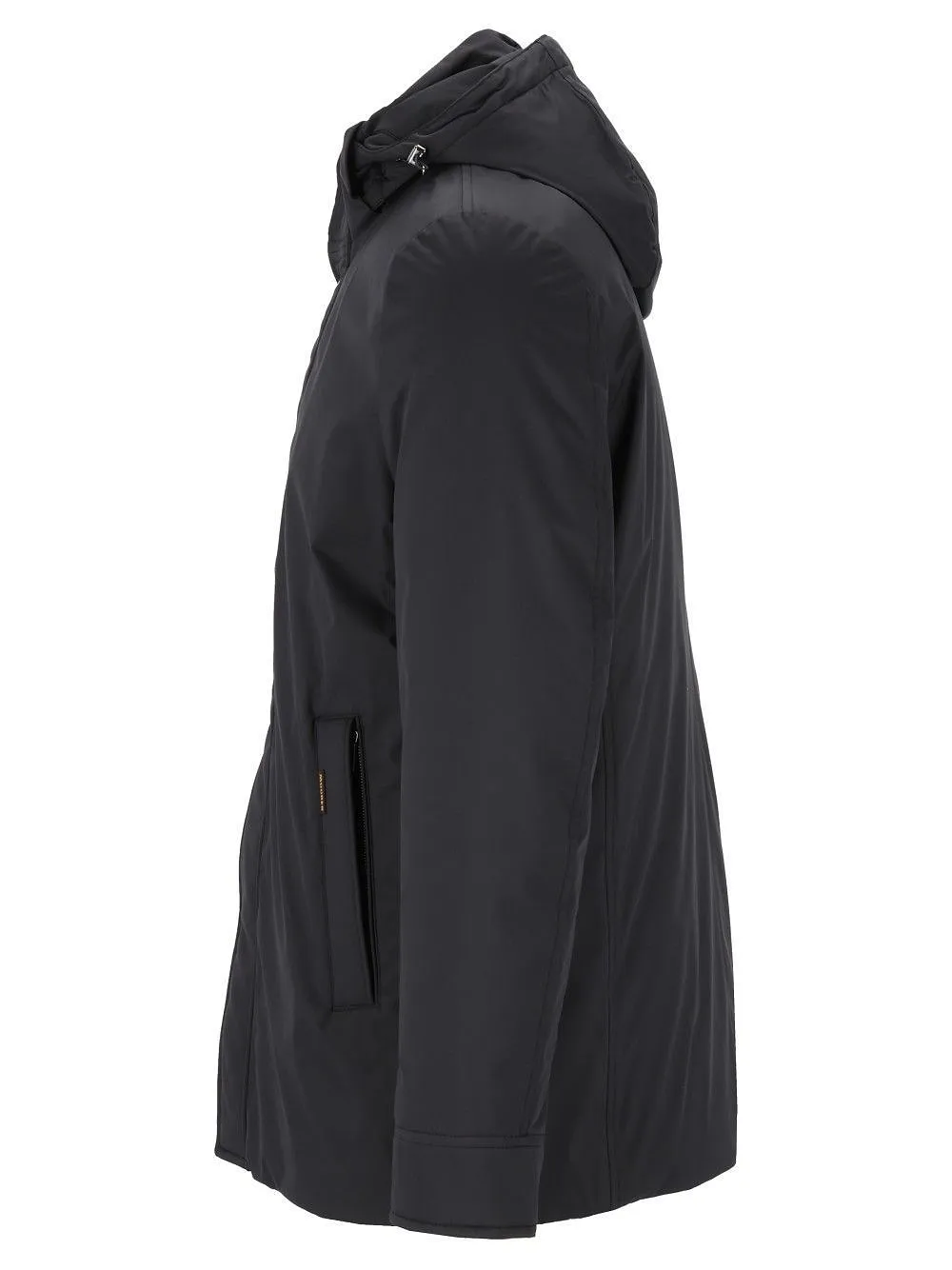 Moorer Petrini Hooded Zip-Up Coat
