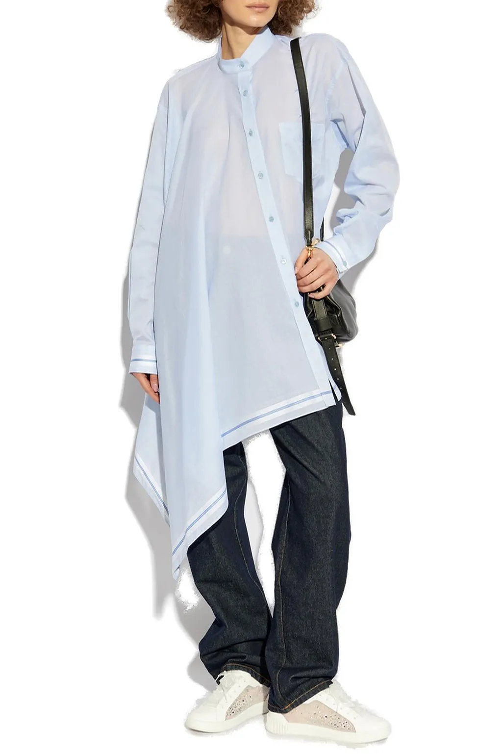 Moschino Asymmetrical Hem Shirt