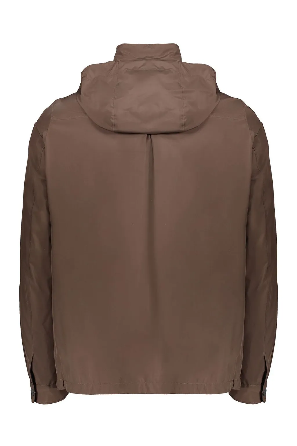 Moorer Pocket Detailed Hooded Jacket