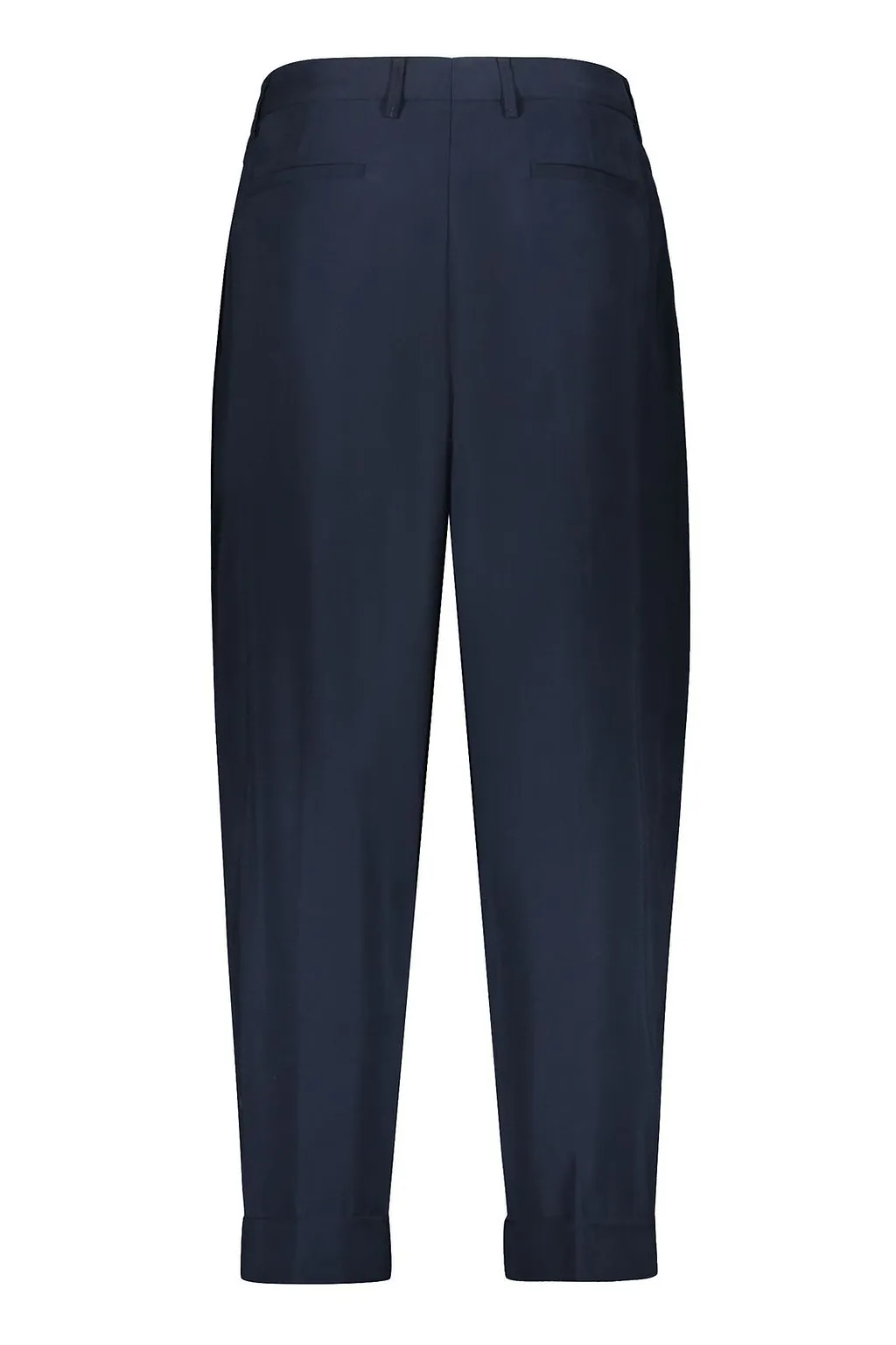 Moorer Pleated Wide-Leg Pants
