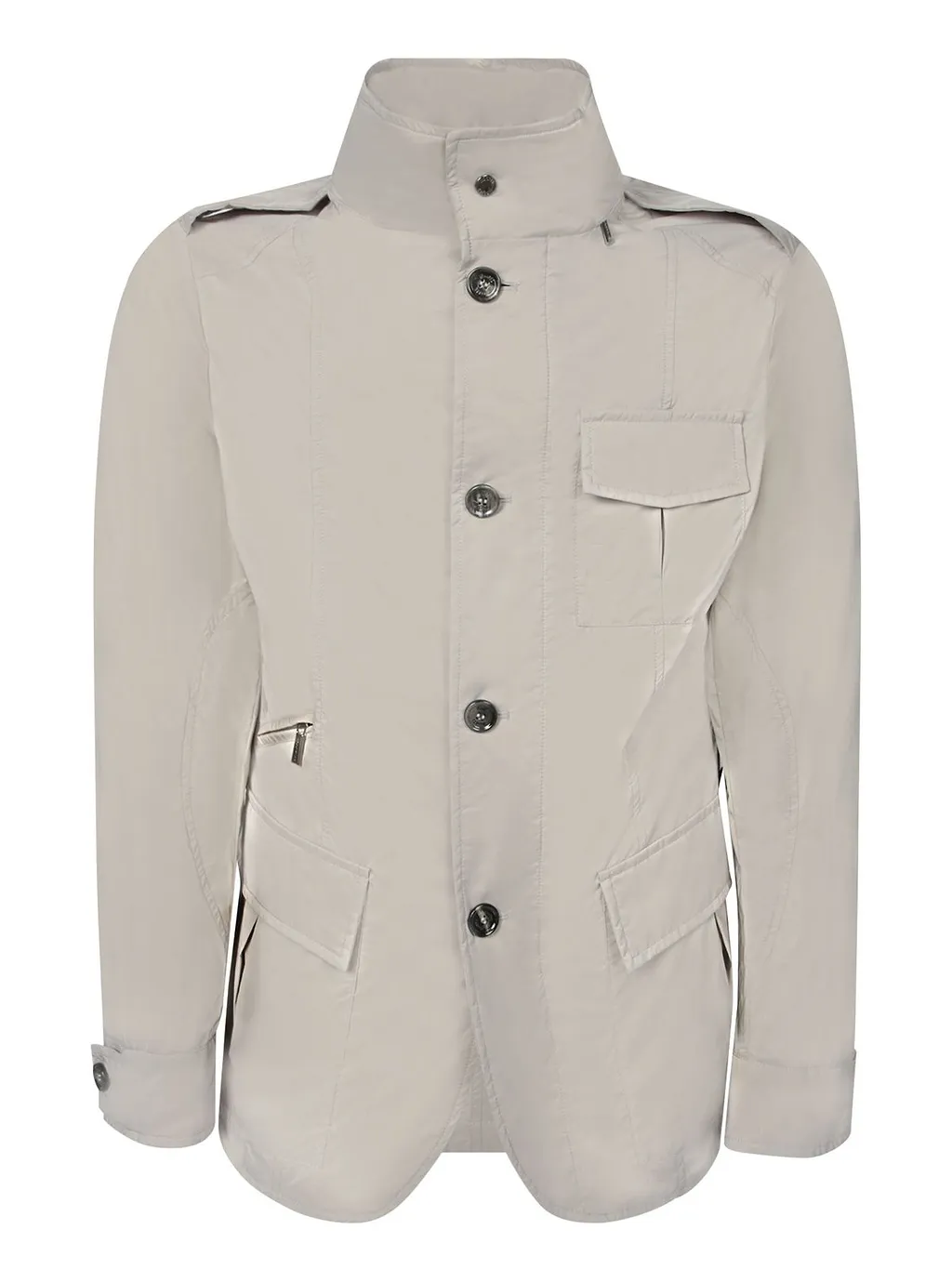 Moorer Portoos Crinkle Nylon Coat