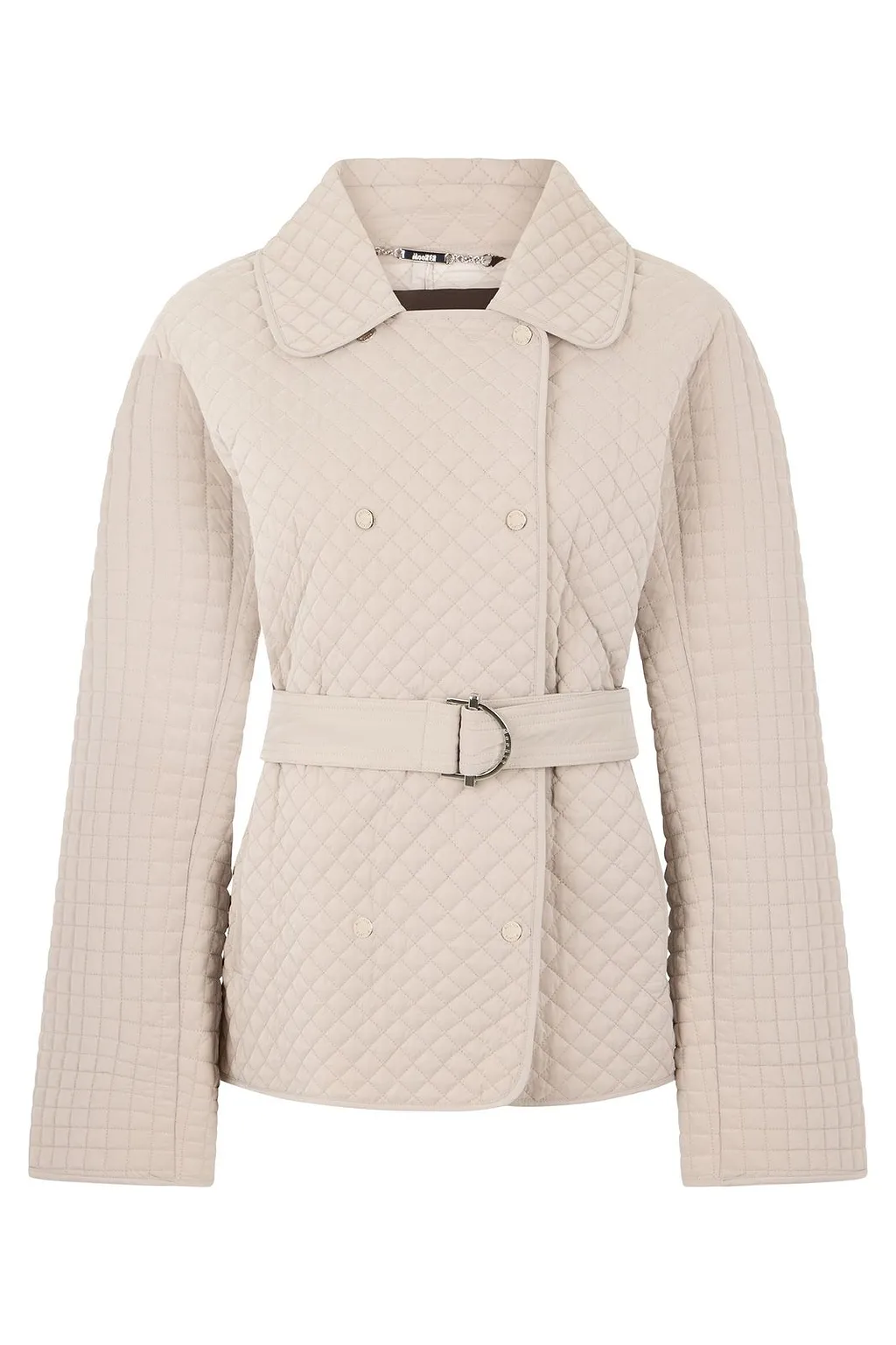 Moorer Quilted Belted Coat