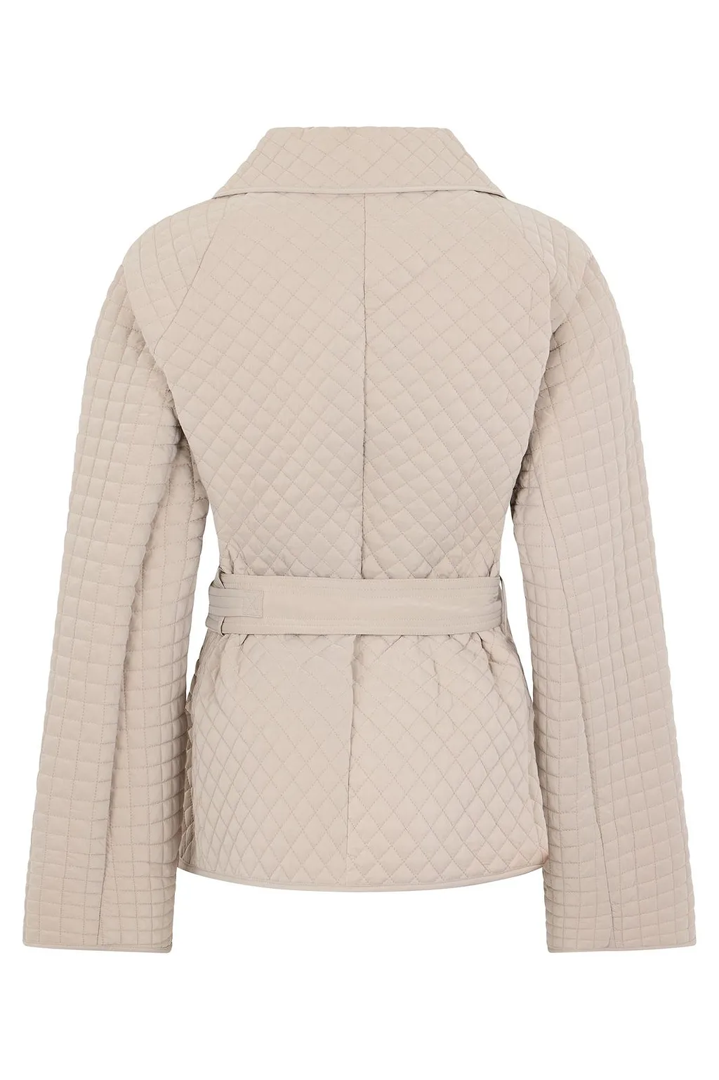 Moorer Quilted Belted Coat