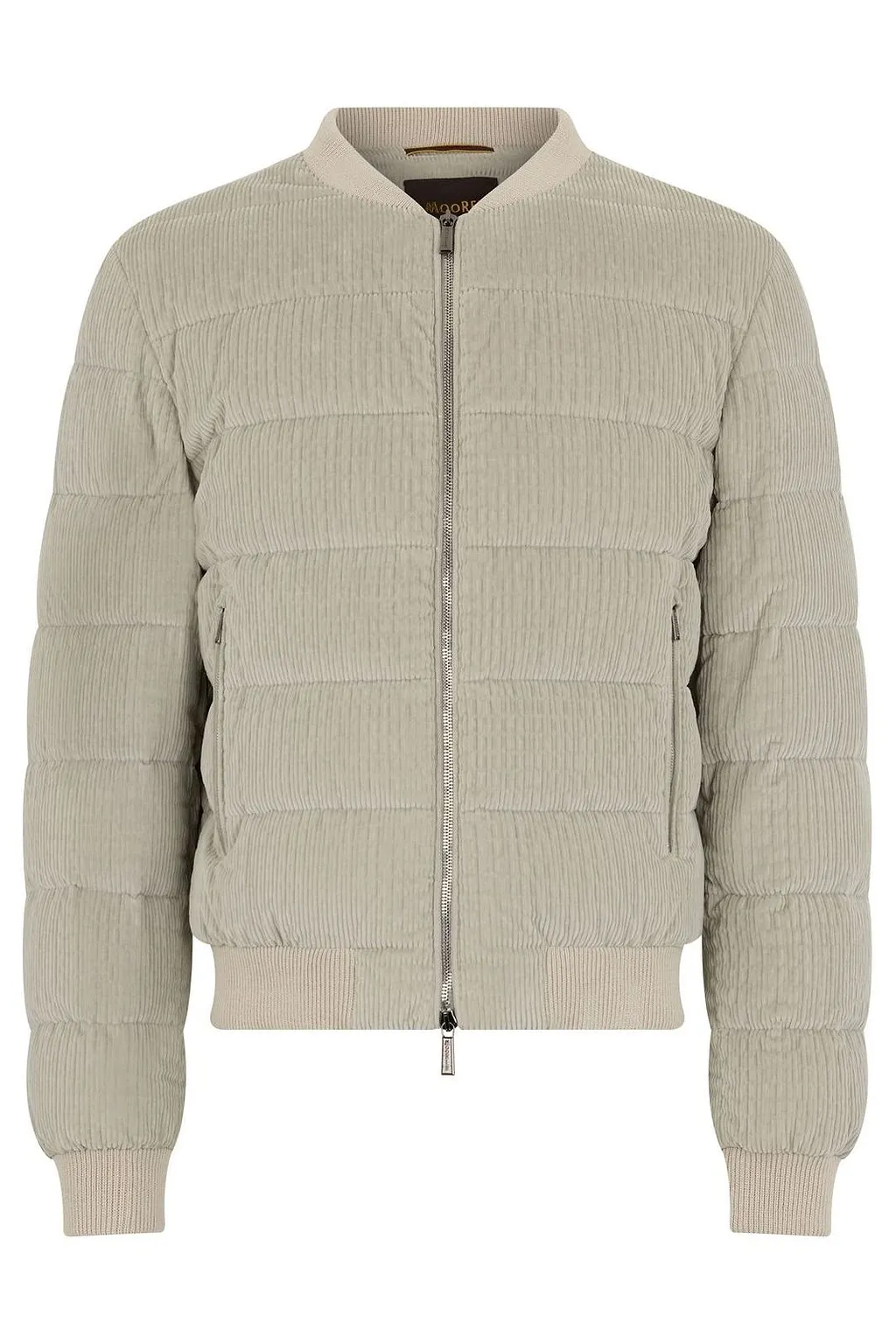 Moorer Quilted Bomber Jacket