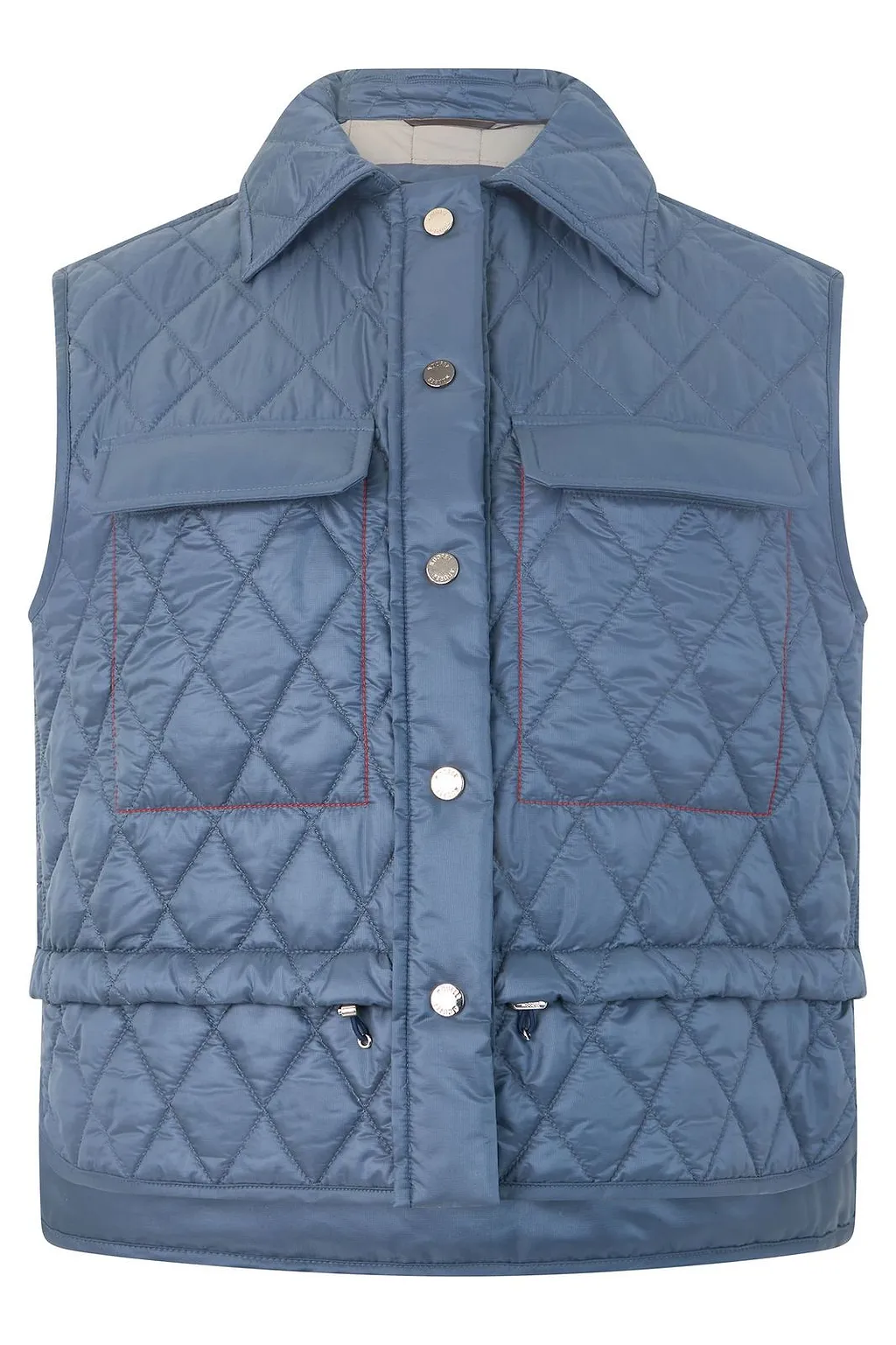 Moorer Quilted Buttoned Gilet