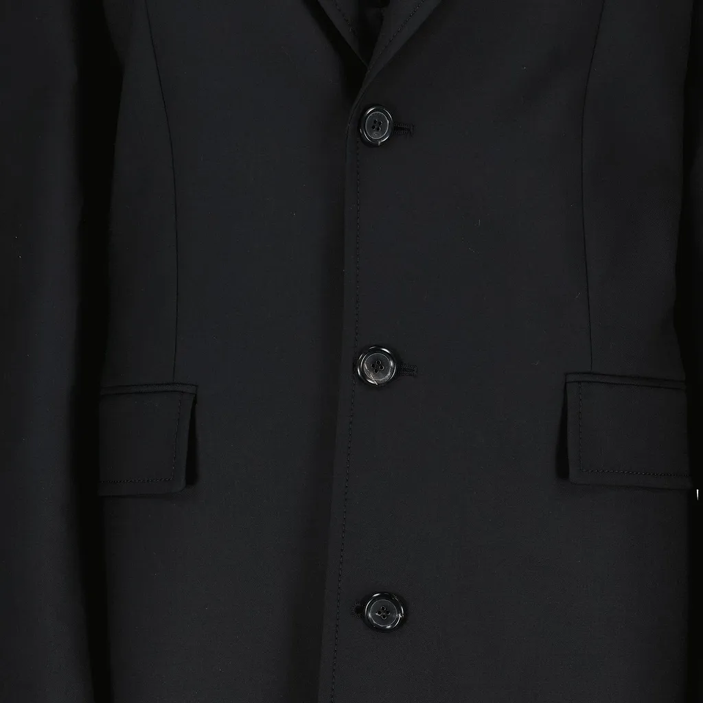 Moschino Belted Longline Coat