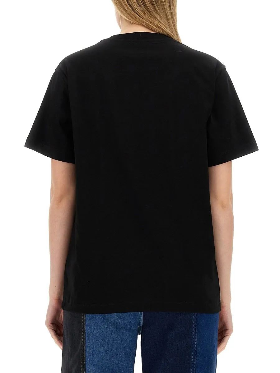 Moschino Jeans Logo-Printed Crewneck T-Shirt