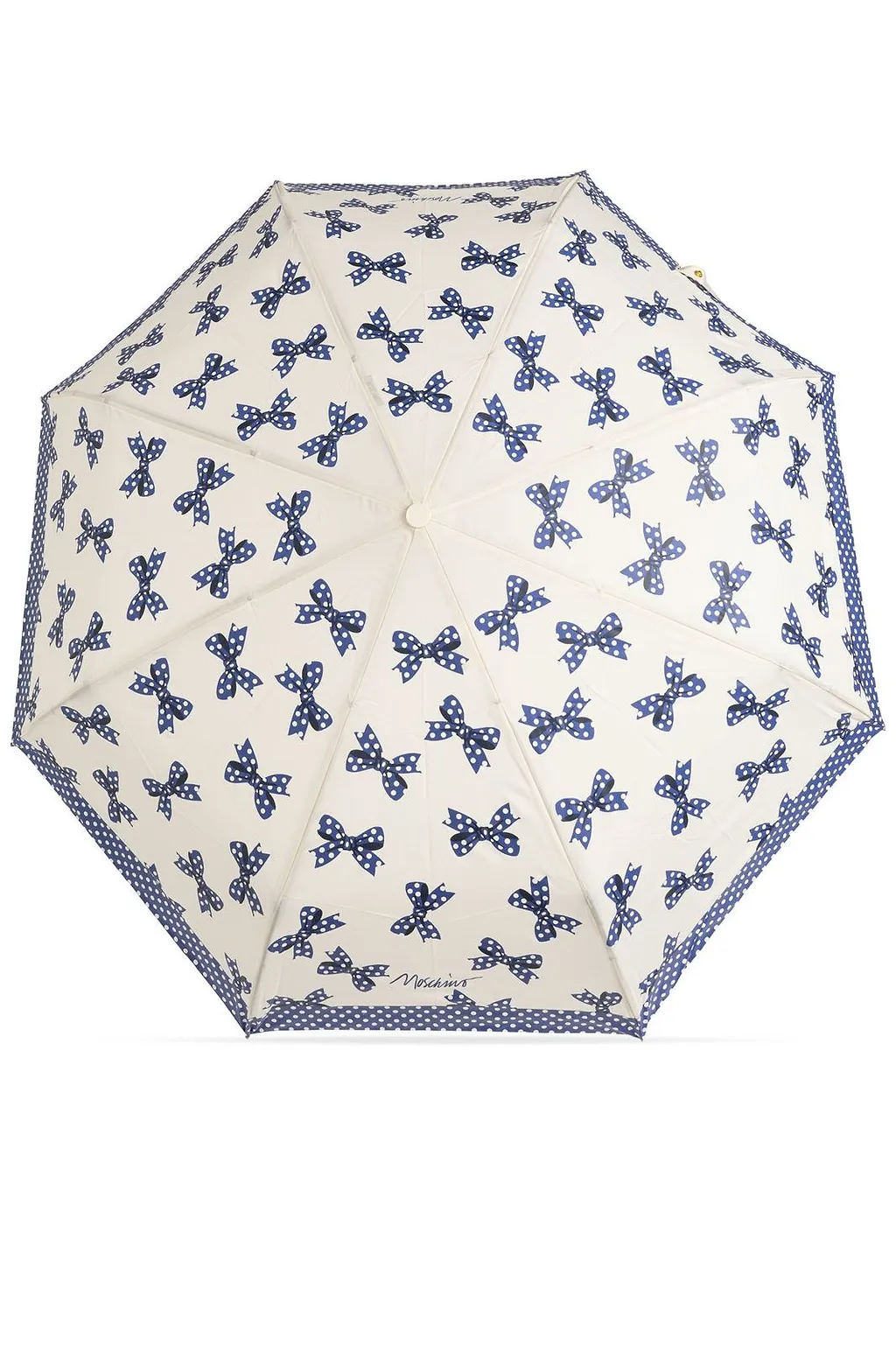 Moschino Bow Printed Folding Umbrella