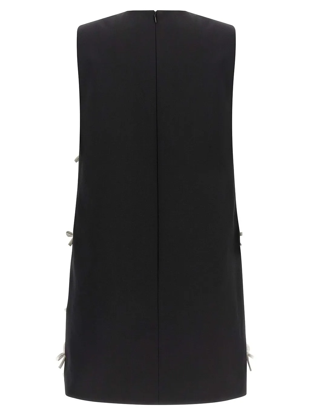 Moschino Bow Mesh Mini Dress