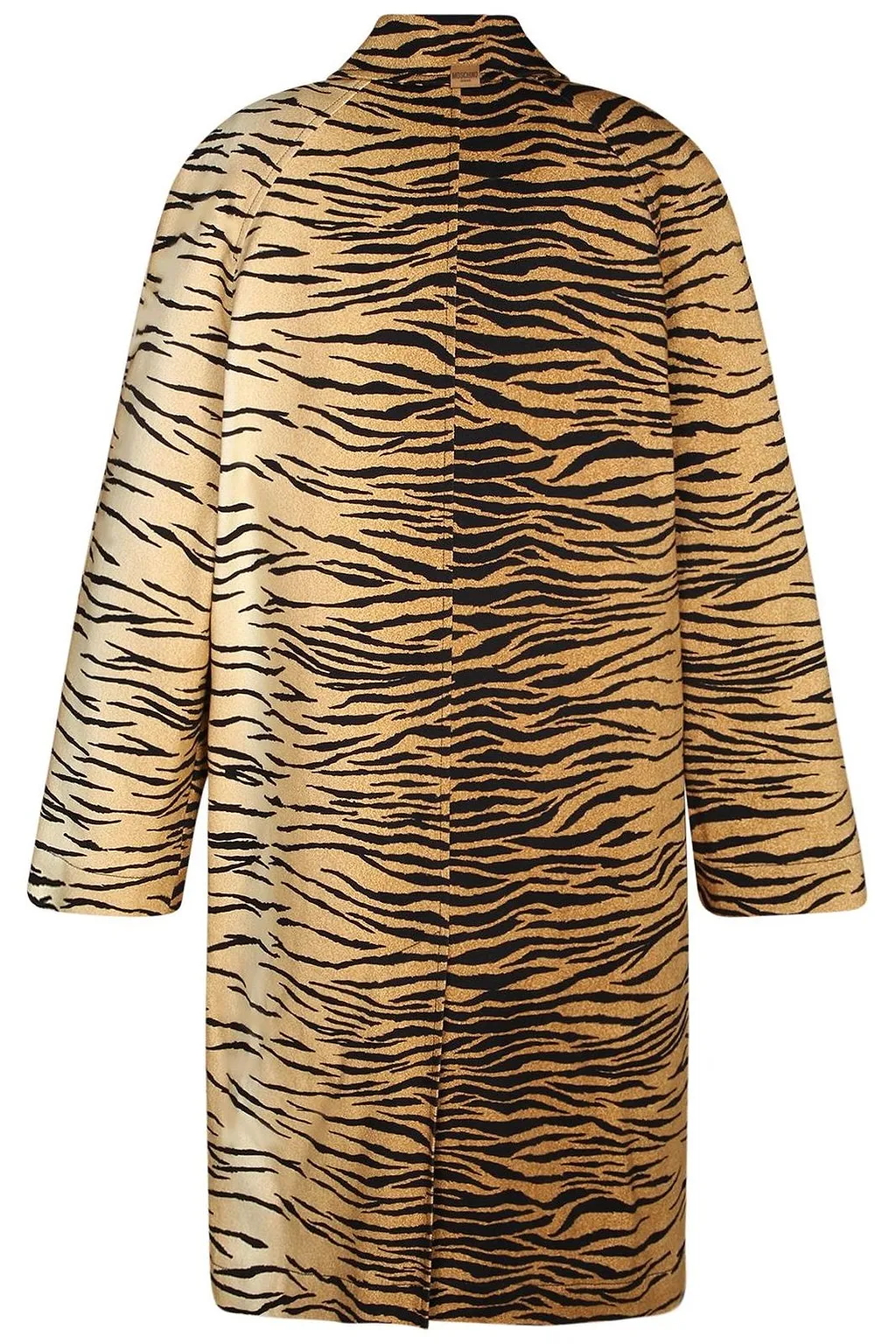 Moschino Jeans Striped Gabardine Long Jacket