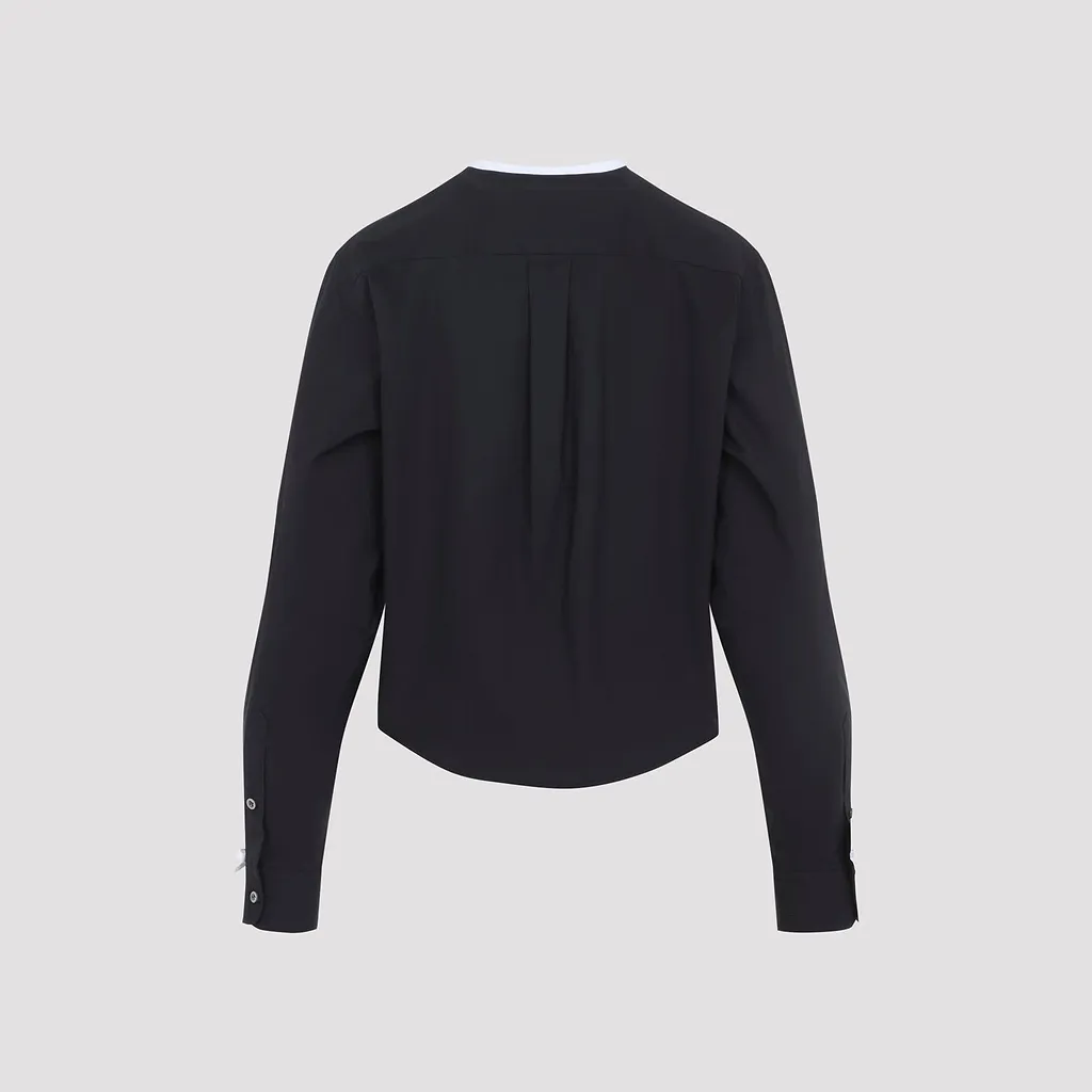 Moschino Bow Trim Cropped Jacket