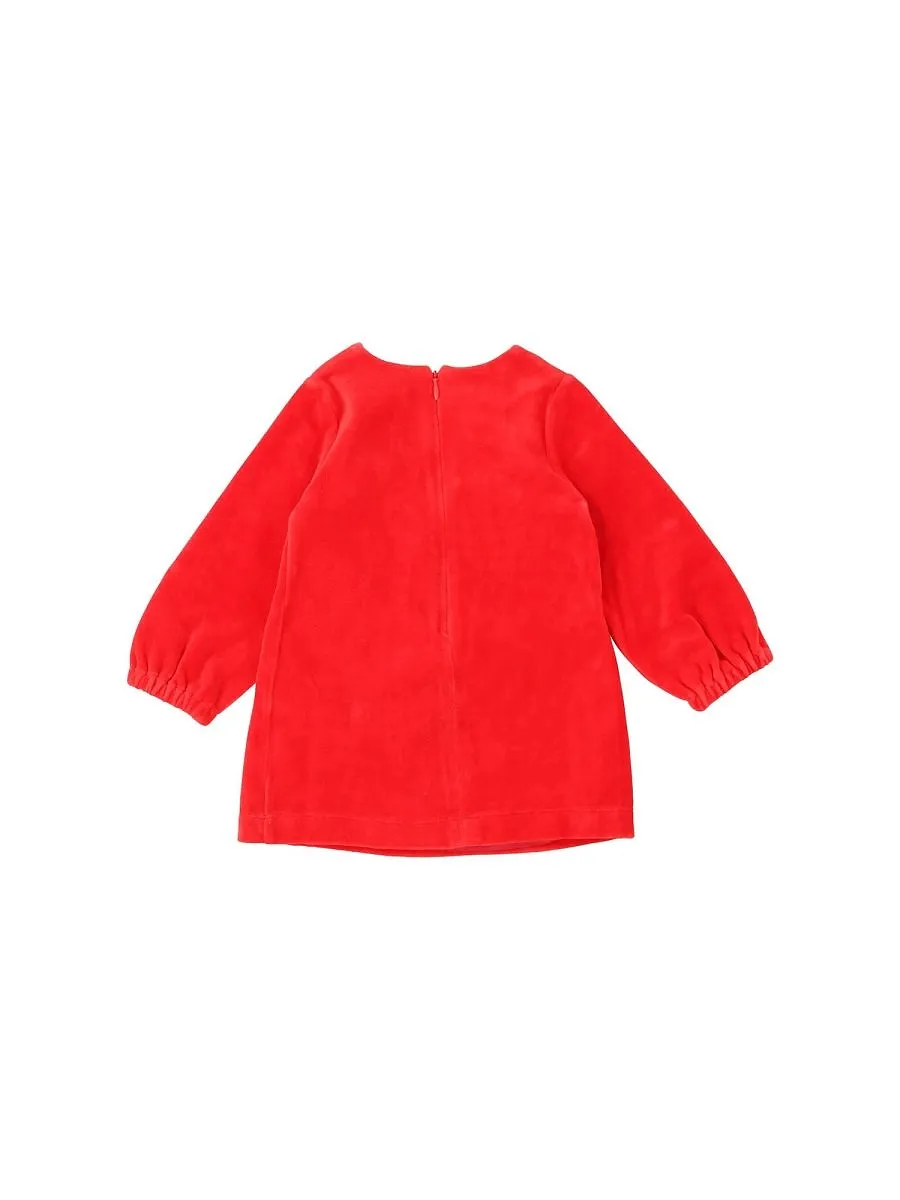 Moschino Kids Heart Embellished Dress