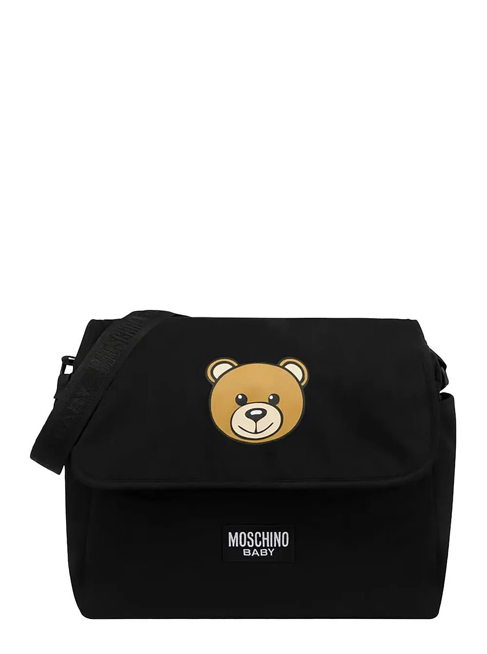 Moschino Kids Logo Printed Foldover Top Changing Bag