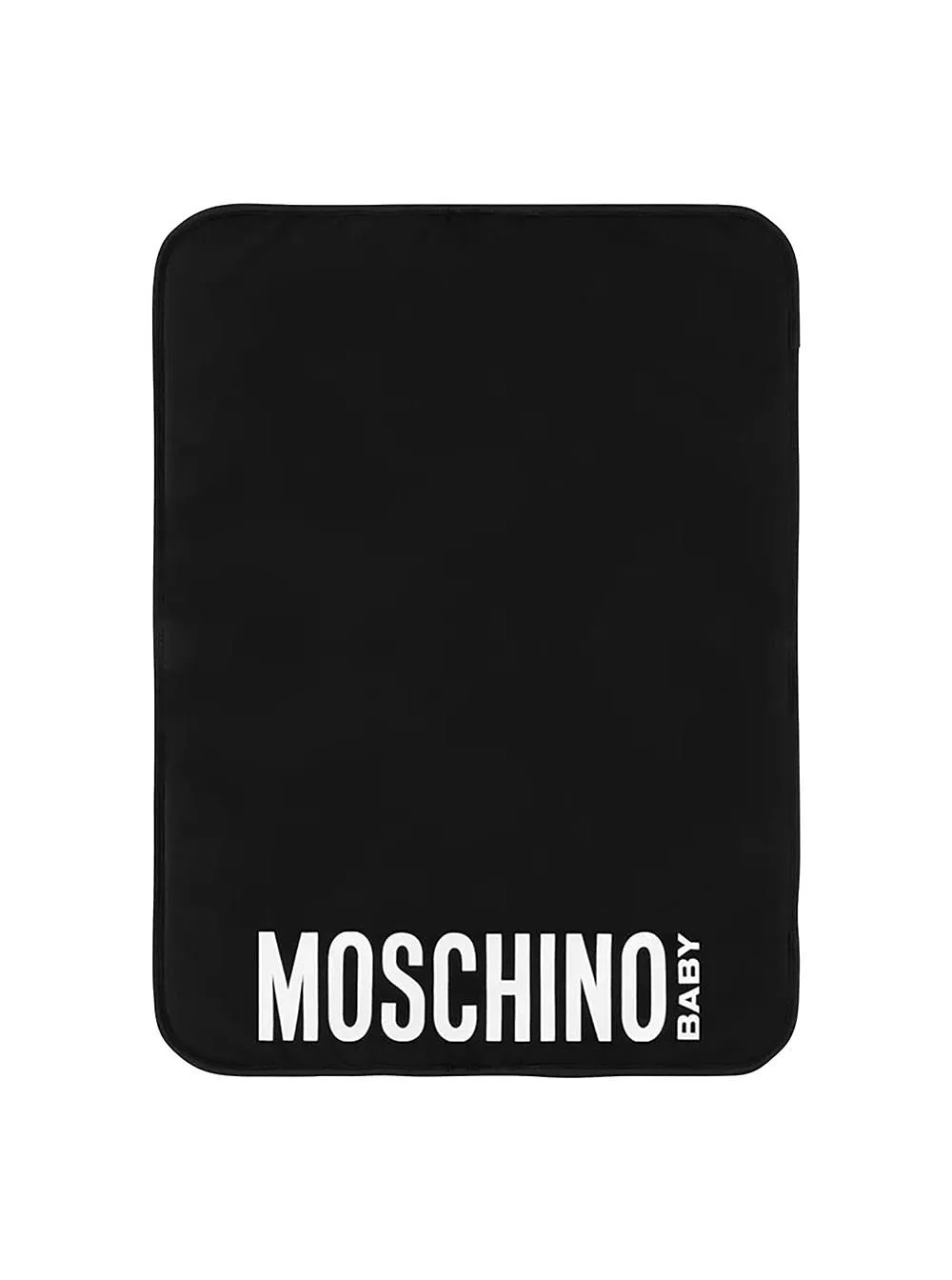 Moschino Kids Logo Printed Foldover Top Changing Bag