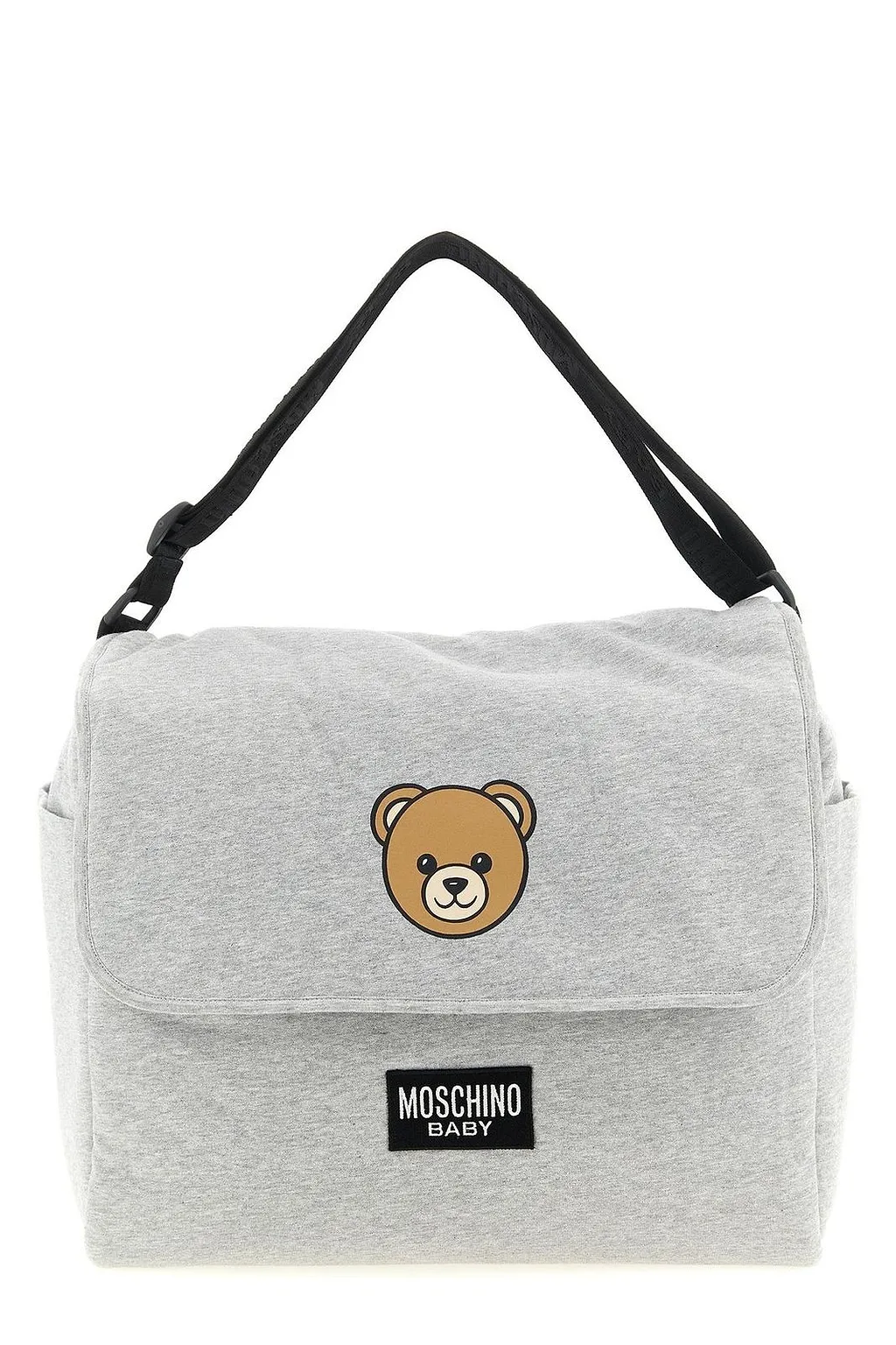 Moschino Kids Logo Printed Foldover Top Changing Bag