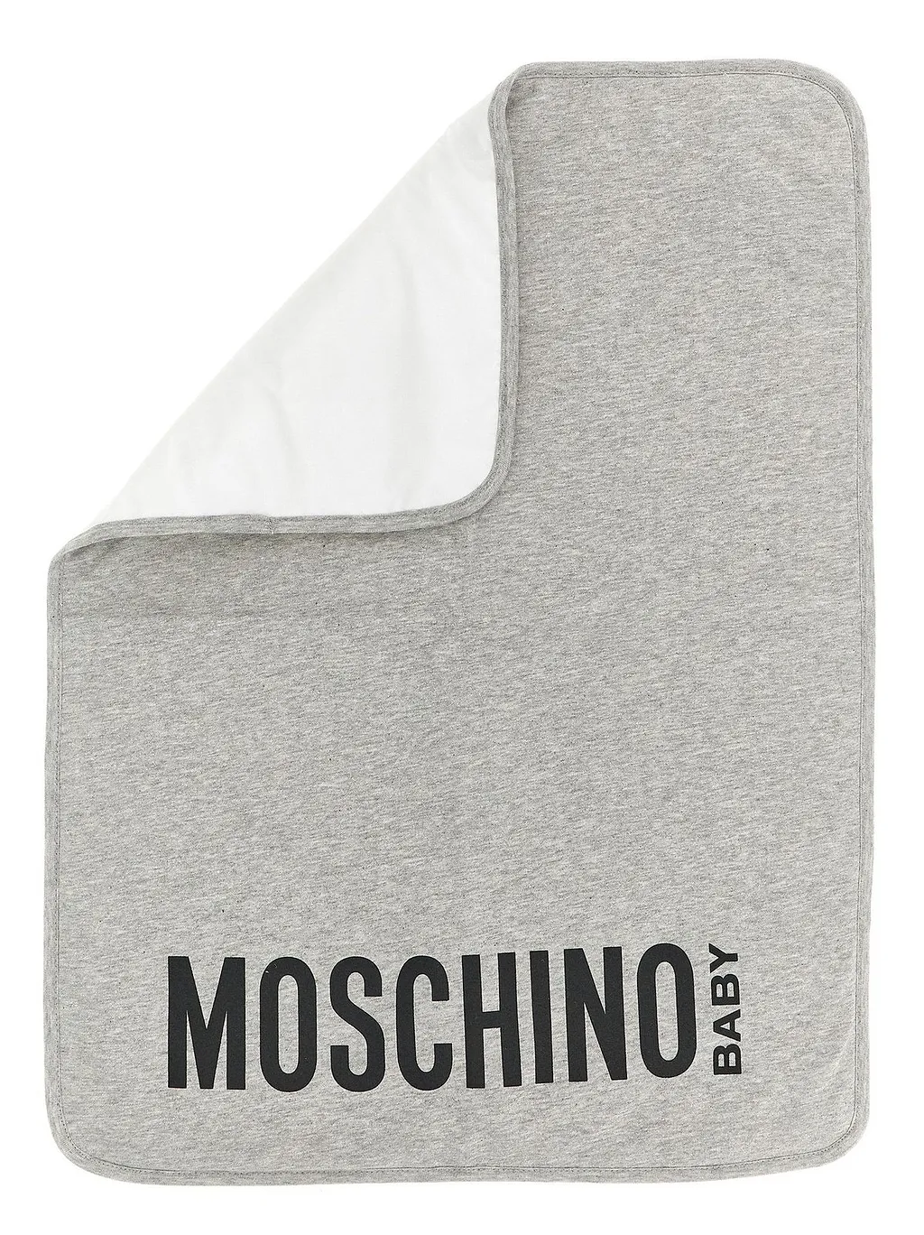 Moschino Kids Logo Printed Foldover Top Changing Bag