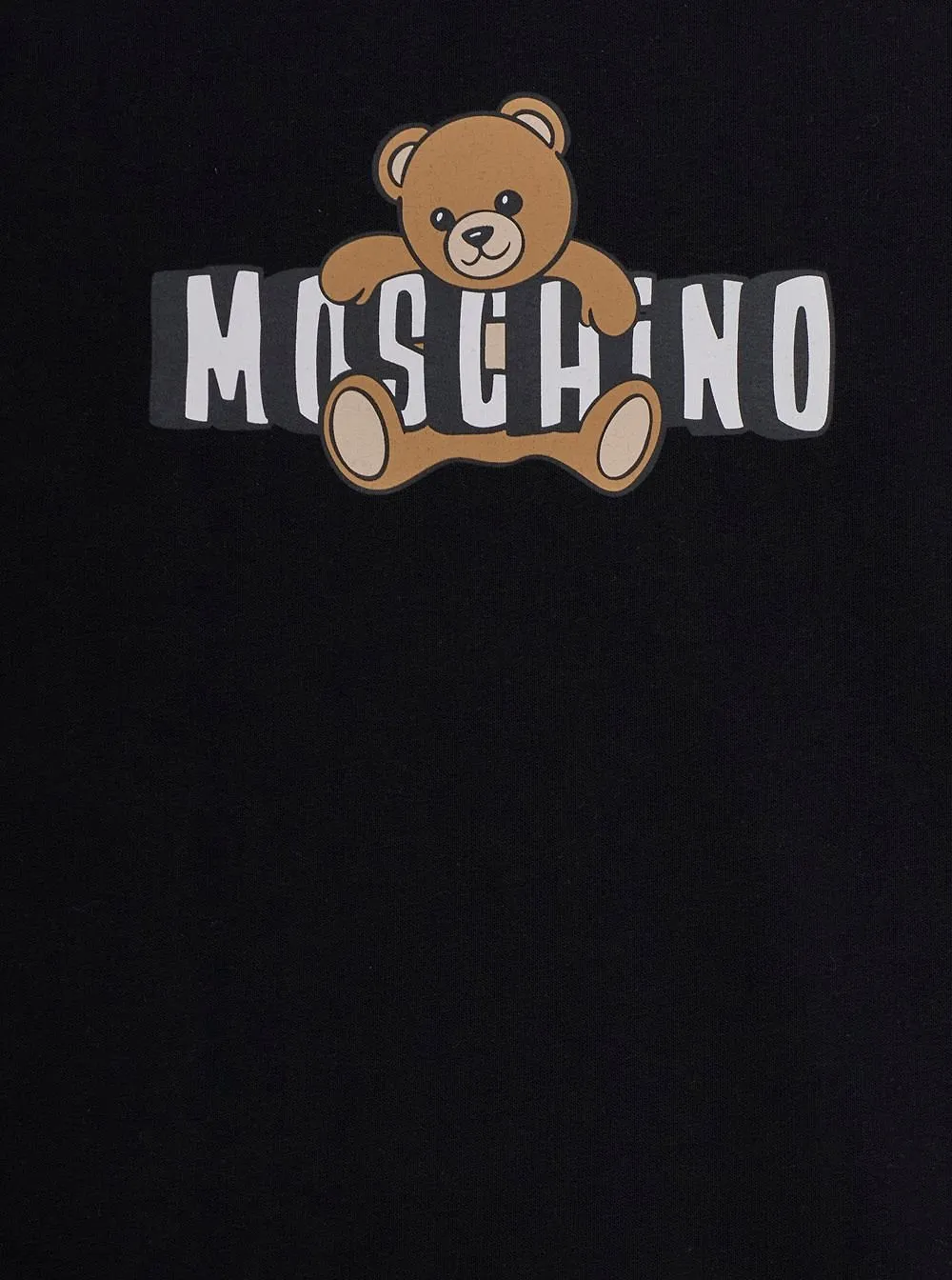Moschino Kids Logo Printed Ruffled Hem Dress
