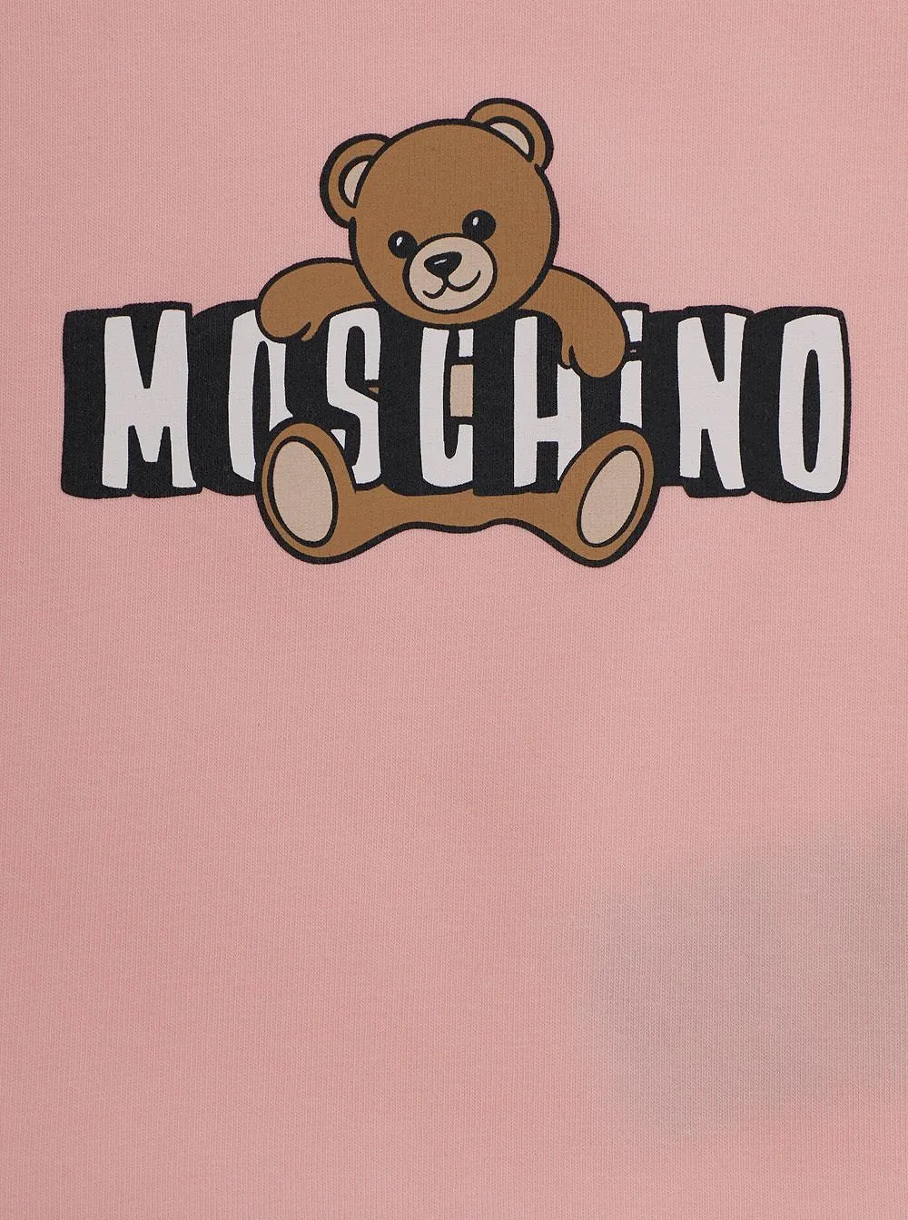 Moschino Kids Logo Printed Short-Sleeved Dress
