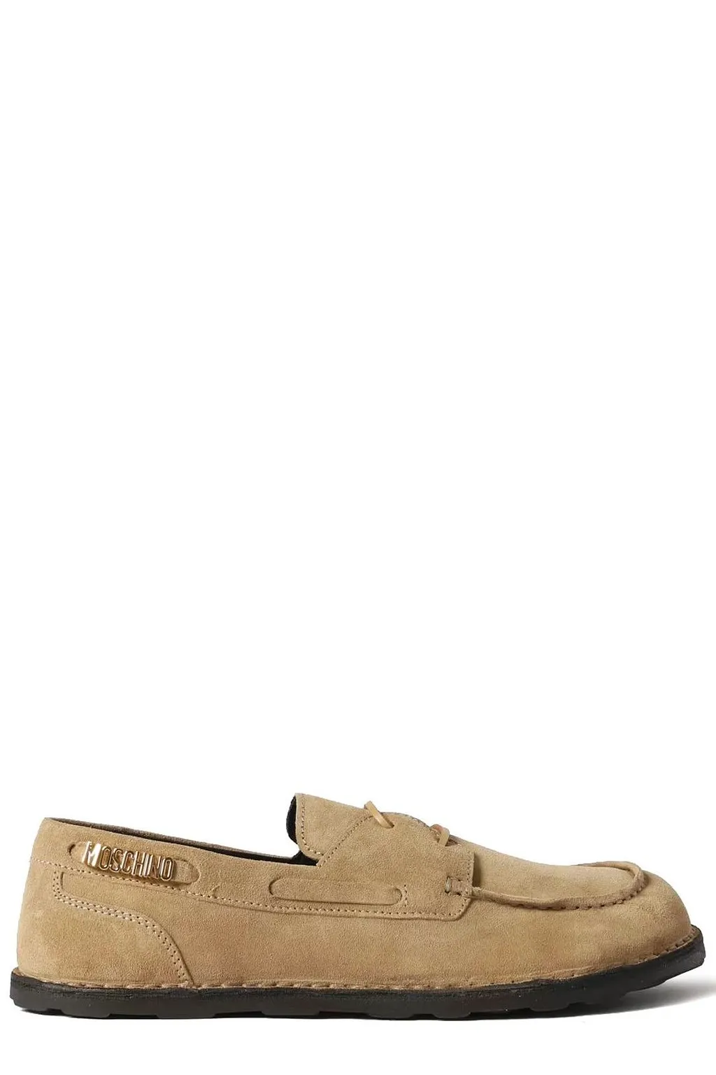 Moschino Adriandeck Boat Moccasins