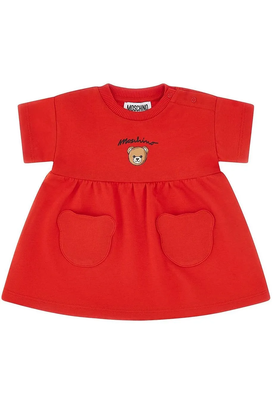 Moschino Kids Short-Sleeved Crewneck Dress