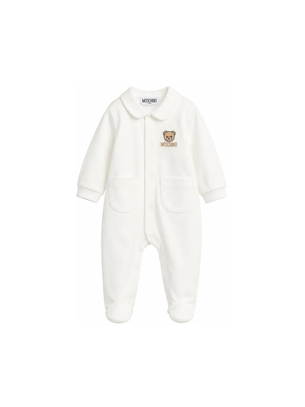 Moschino Kids Teddy Bear Embroidered Pajama
