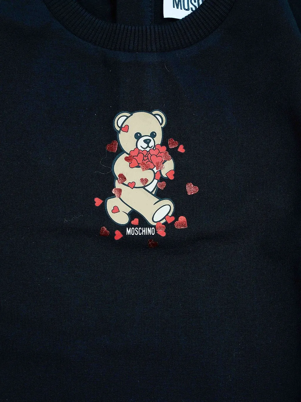 Moschino Kids Teddy Bear Long-Sleeved Dress