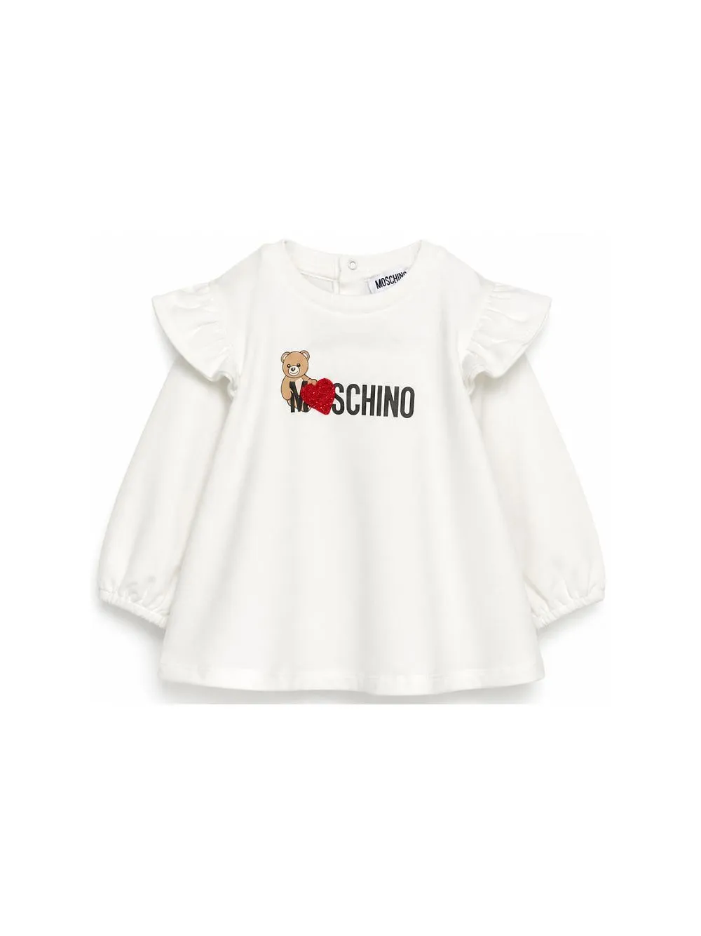Moschino Kids Teddy Bear Printed Dress
