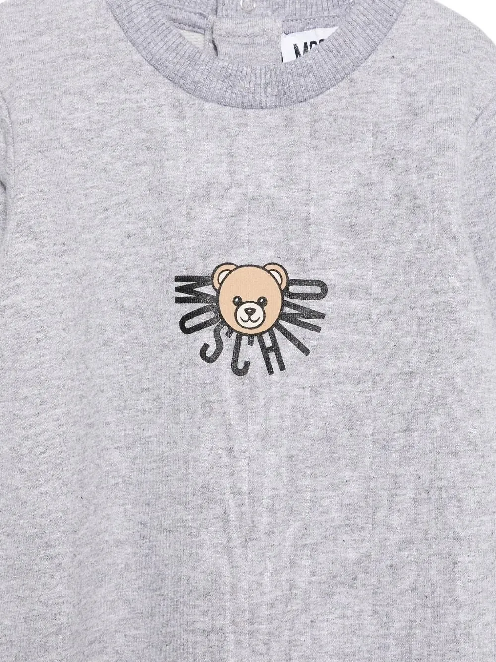 Moschino Kids Teddy Bear Printed Crewneck Tracksuit