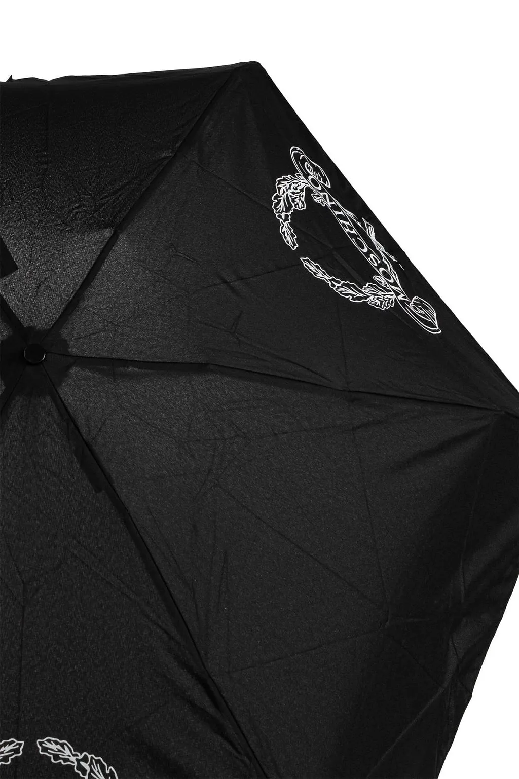 Moschino Logo Printed Folding Umbrella