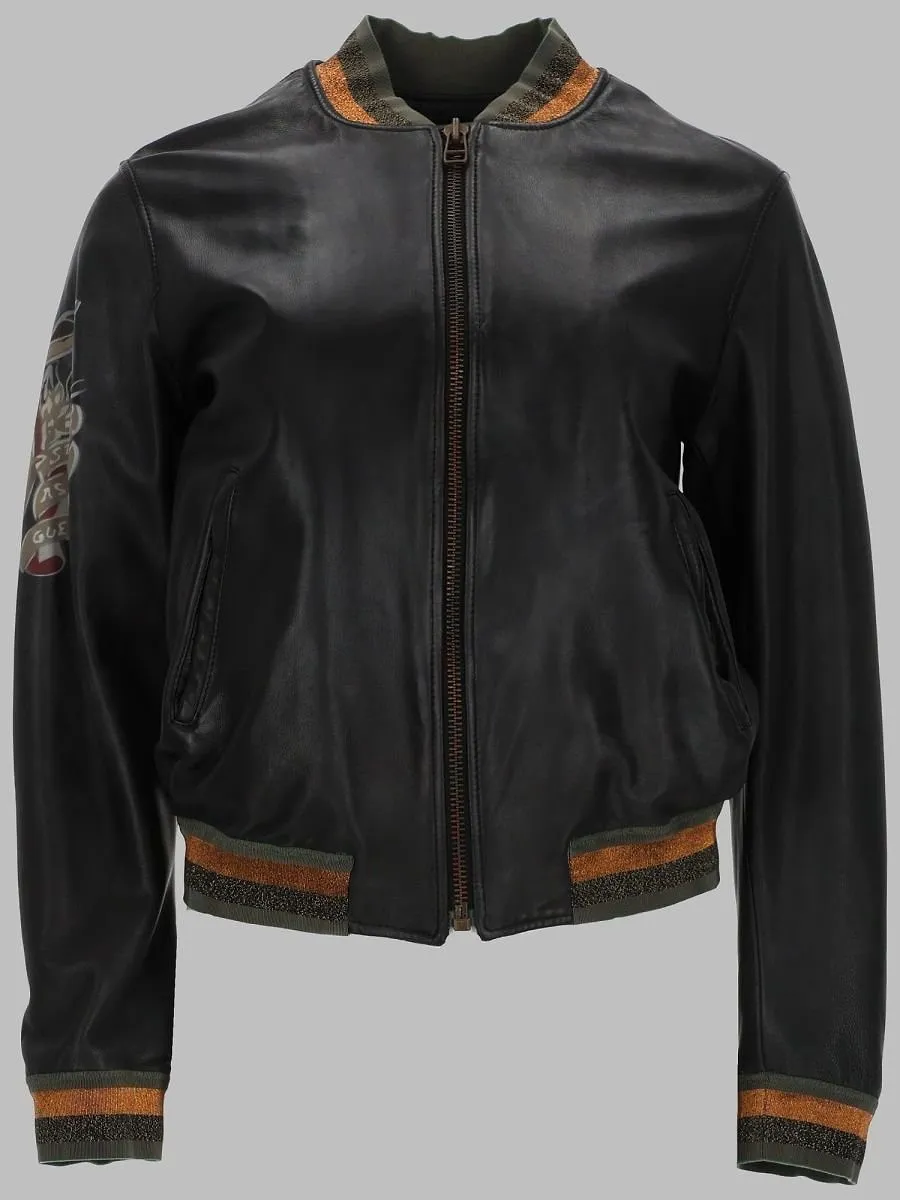 Mr & Mrs Italy Embroidered Bomber Jacket