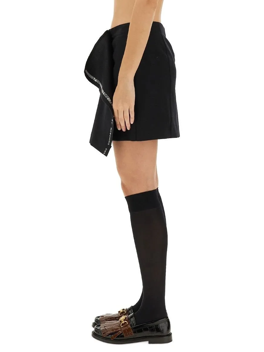 Moschino Logo Printed Skirt