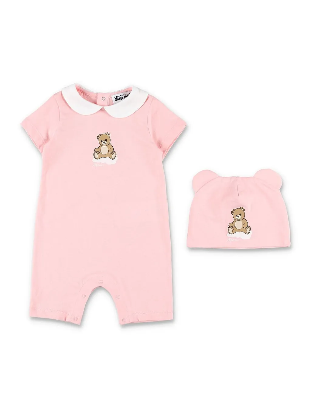 Moschino Kids Teddy Bear Romper Set