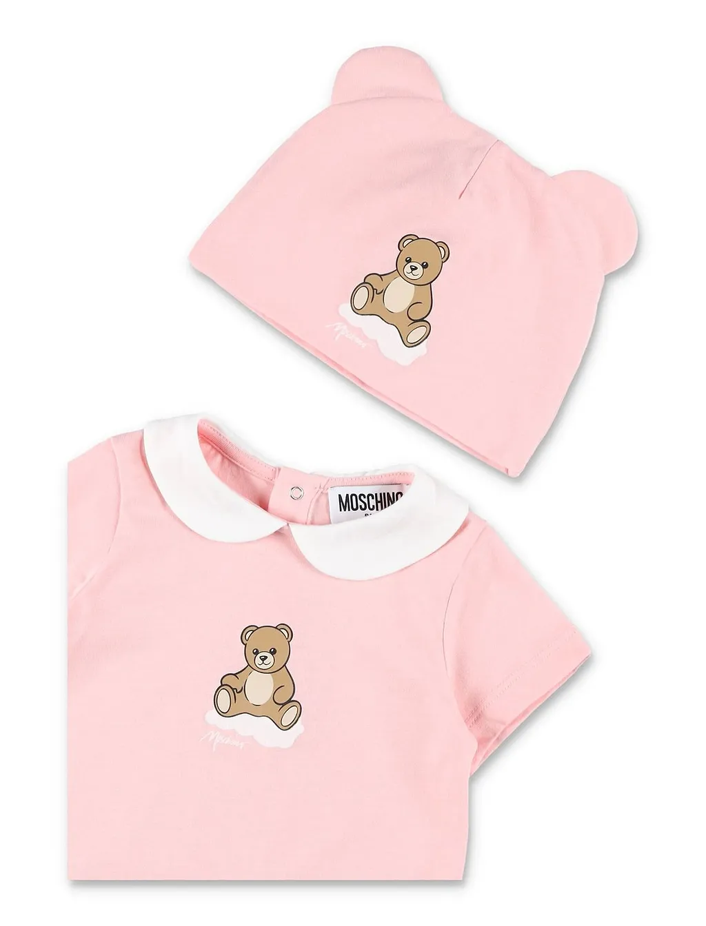 Moschino Kids Teddy Bear Romper Set