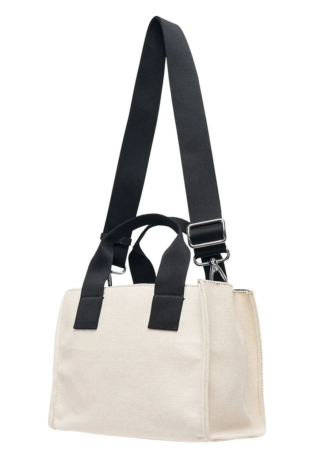 Msgm Apple Embroidered Small Top Handle Bag