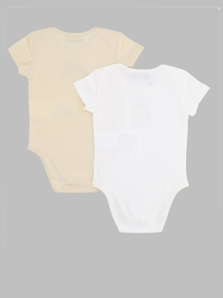 Moschino Kids Teddy Logo Bodysuits