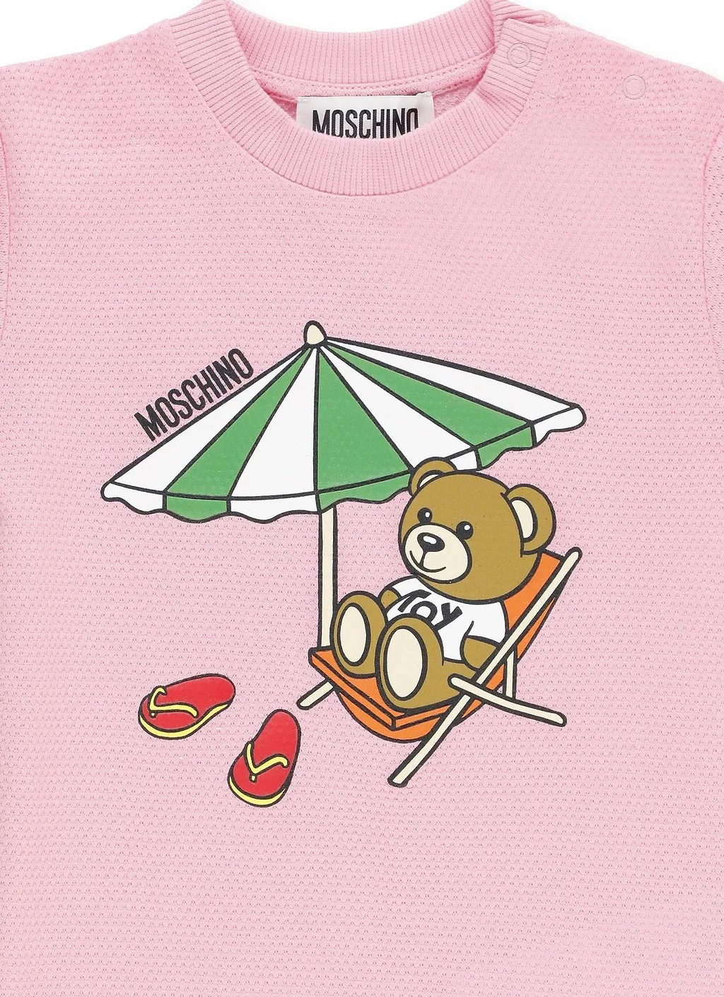 Moschino Kids Teddy Printed Crewneck Suit