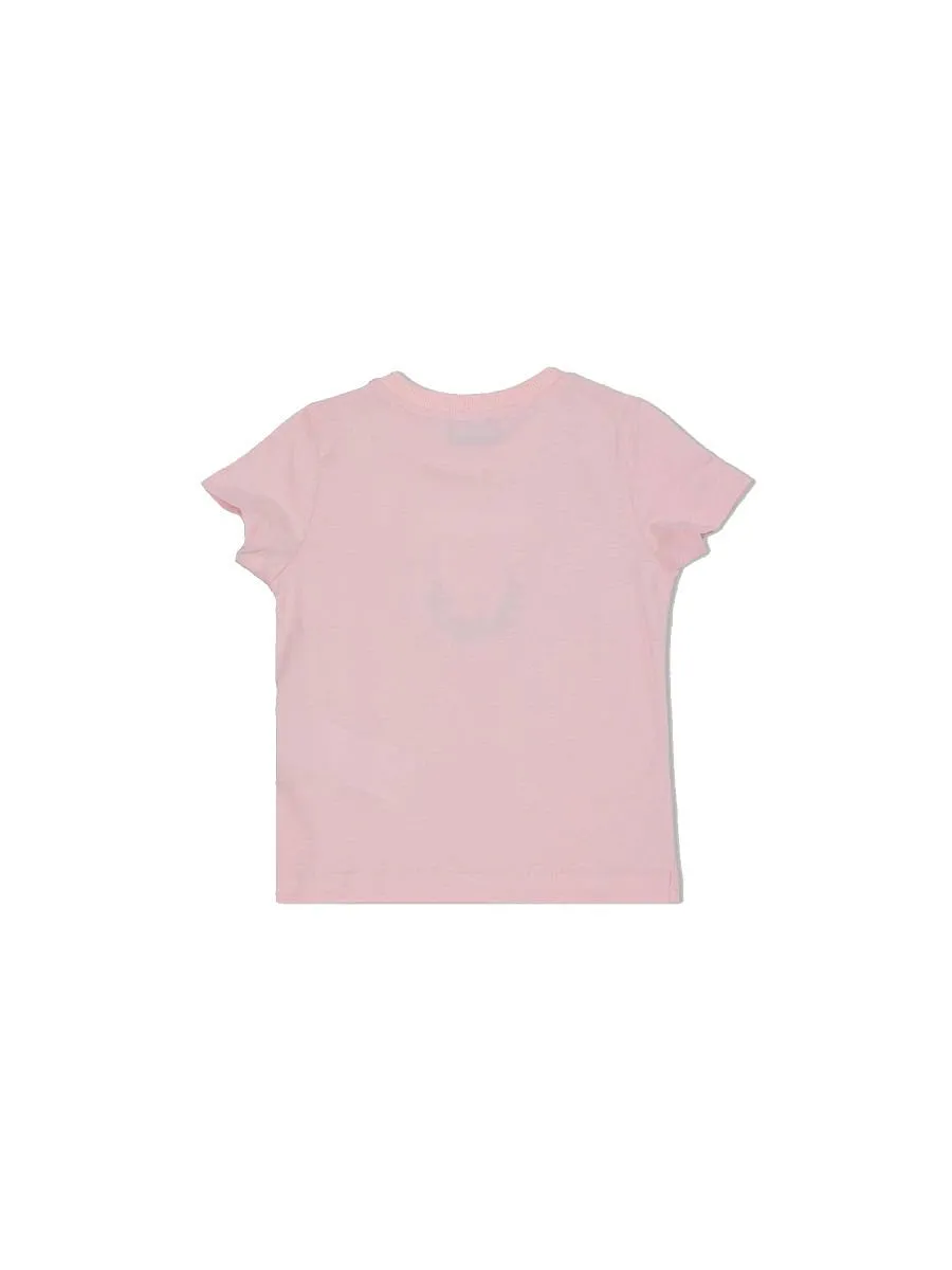 Moschino Kids Teddy Printed Crewneck T-Shirt