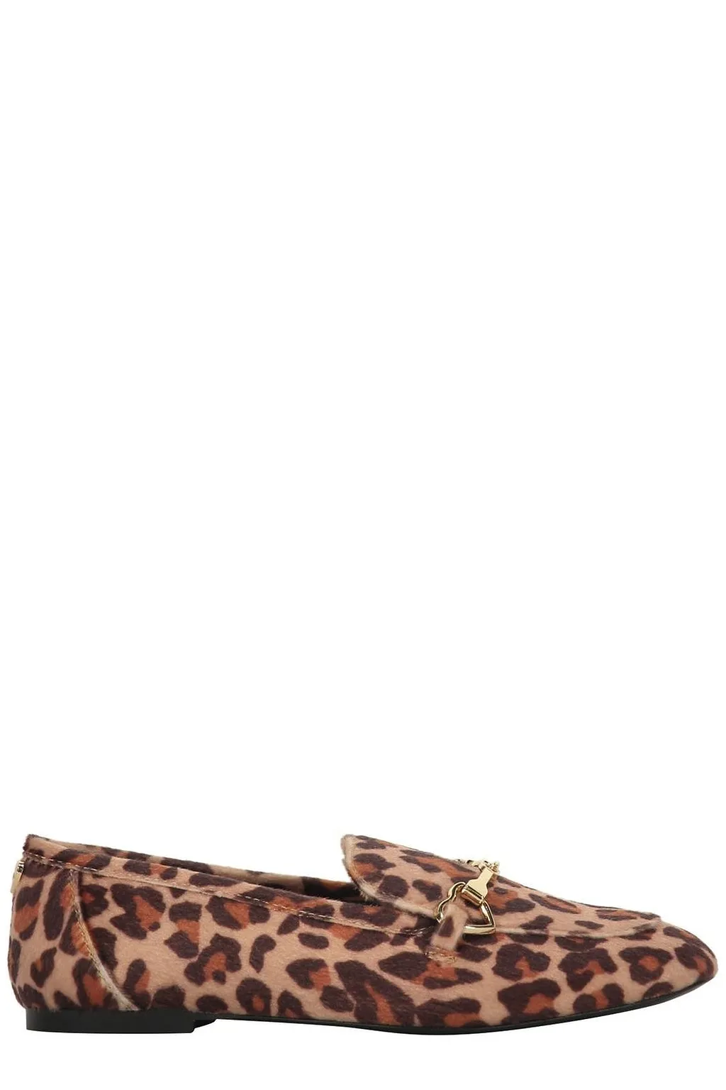 Love Moschino Leopard Printed Mocassins
